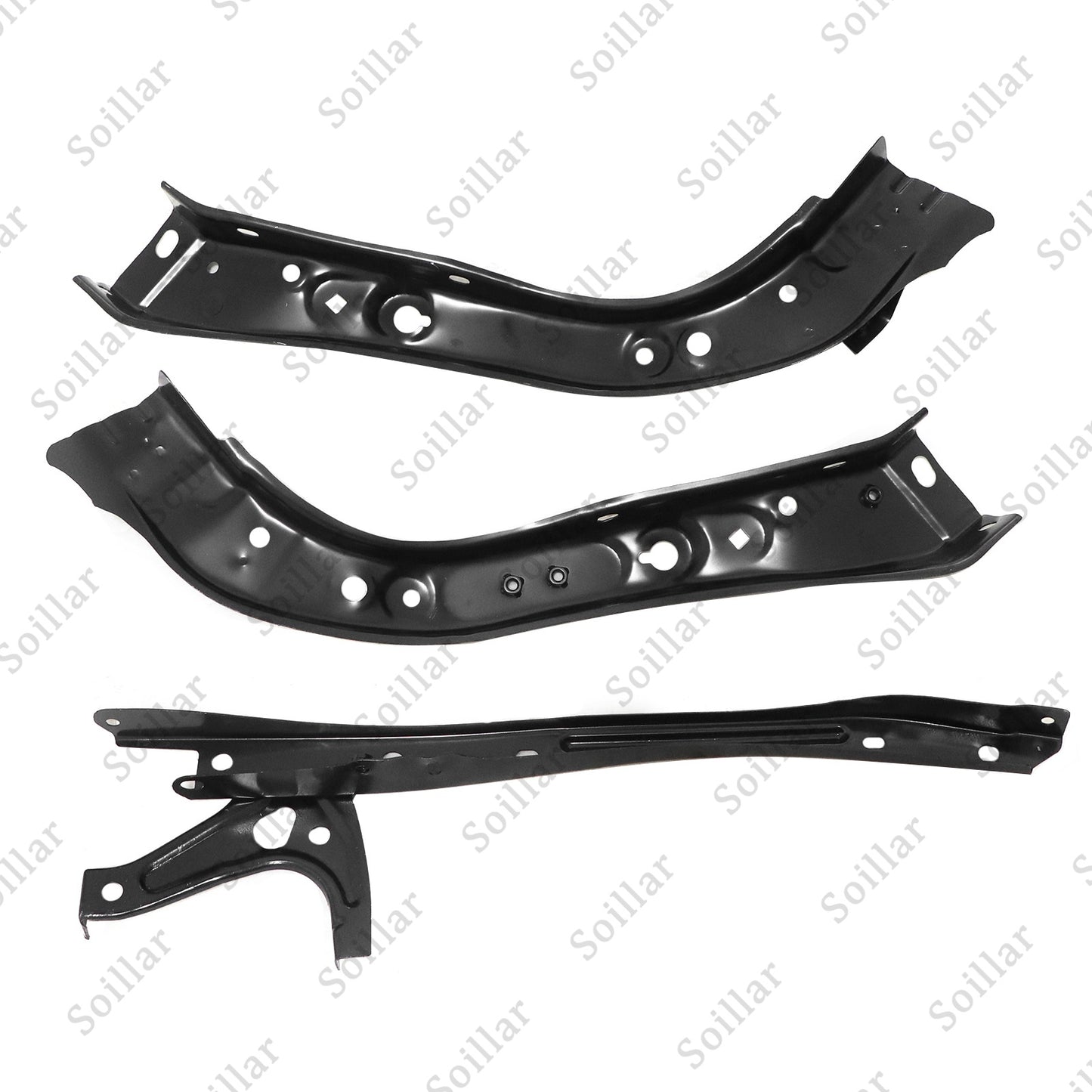 Black Radiator Support Assembly 5321006150 For 2015-2017 Toyota Camry