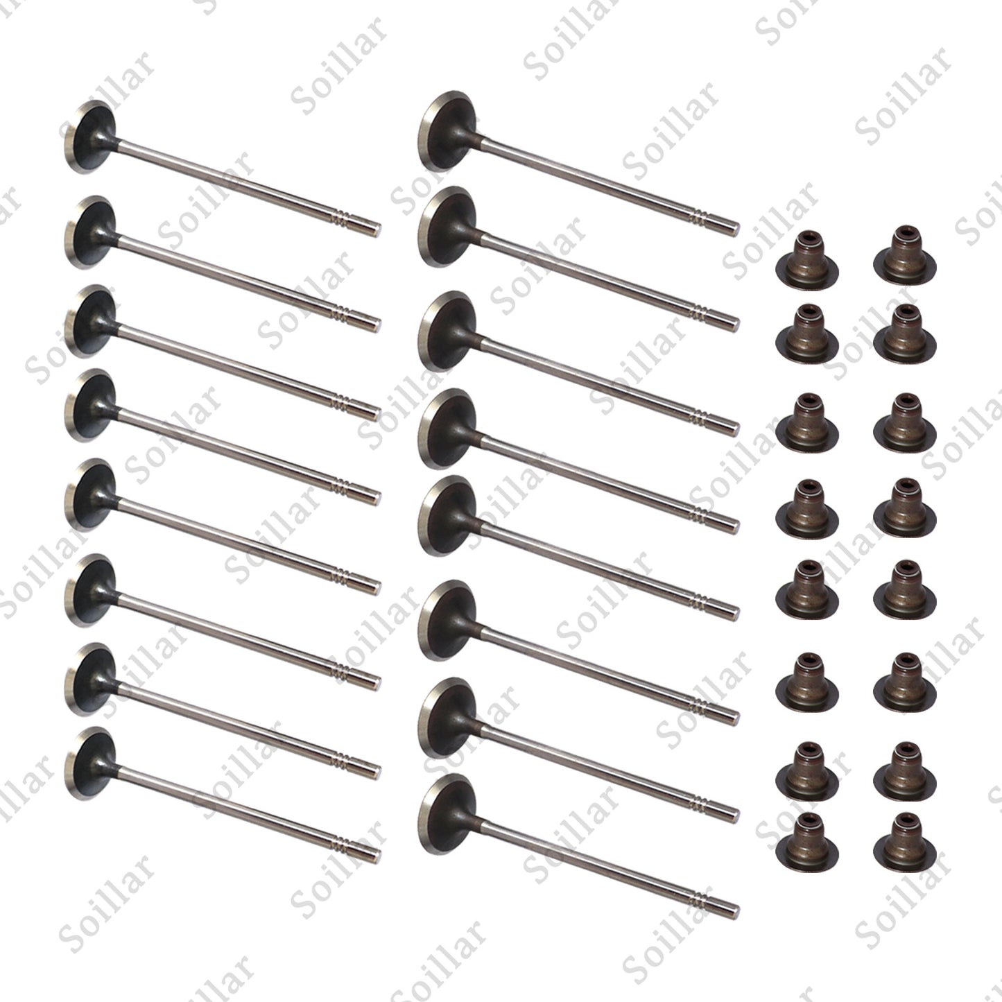 1.8L Engine Intake & Exhaust Valve Kit For 11-18 FITS CHEVY SONIC CRUZE