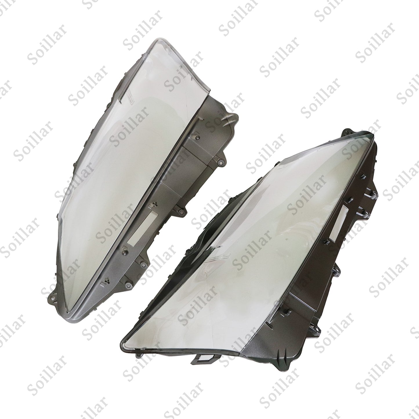 Pair For 2013-2015 Lexus GS350 GS450h Headlight Lens Clear Headlamp Cover LH&RH