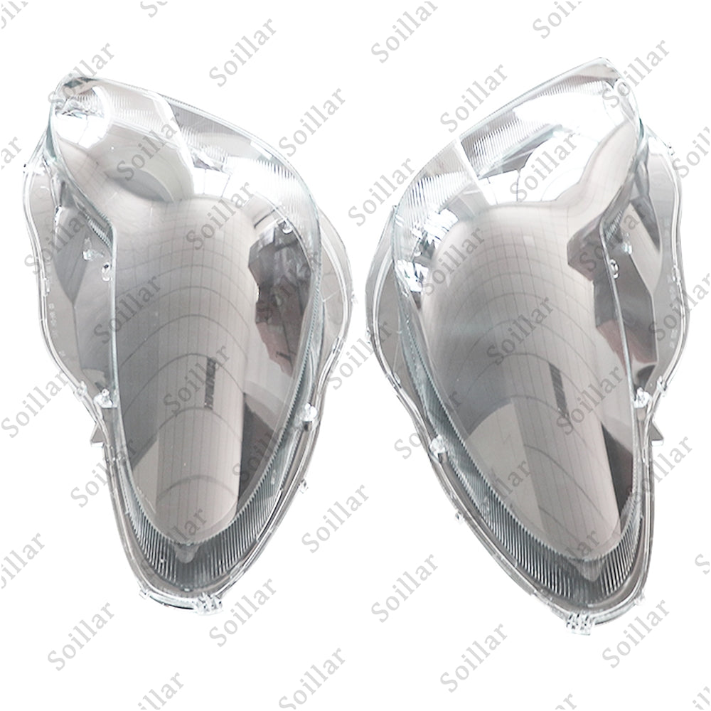 For 2006-2011 Mercedes Benz W219 CLS350 CLS500 CLS550 2Pcs Headlight Lens Cover