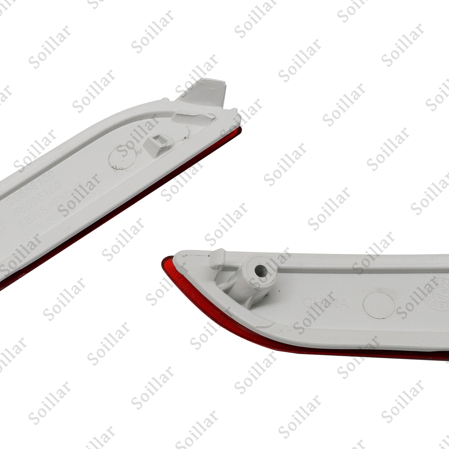 Rear Bumper Reflector Lights Left + Right For Toyota Camry 2018 2019 2020 2021