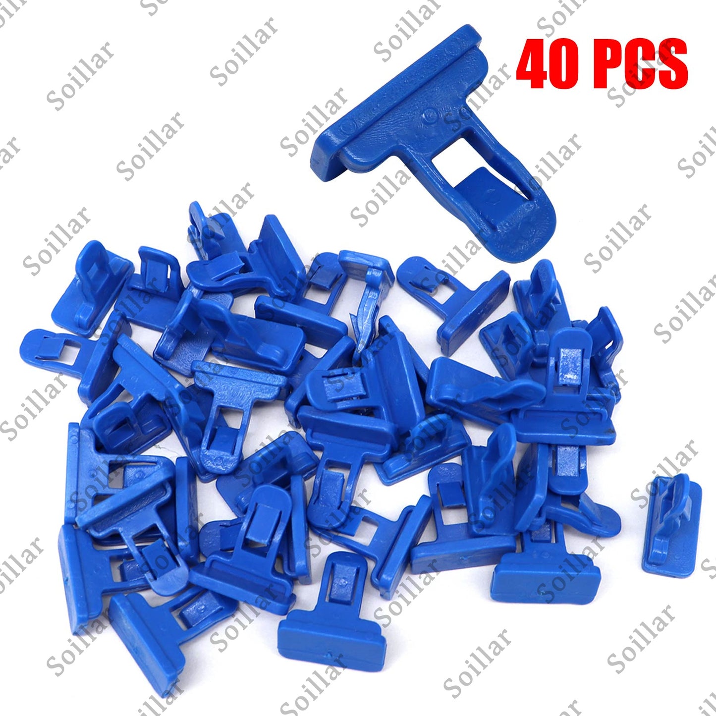 40Pack Bumper Moulding Clips Retainer Fastener For Toyota Replaces 75392-35200 A