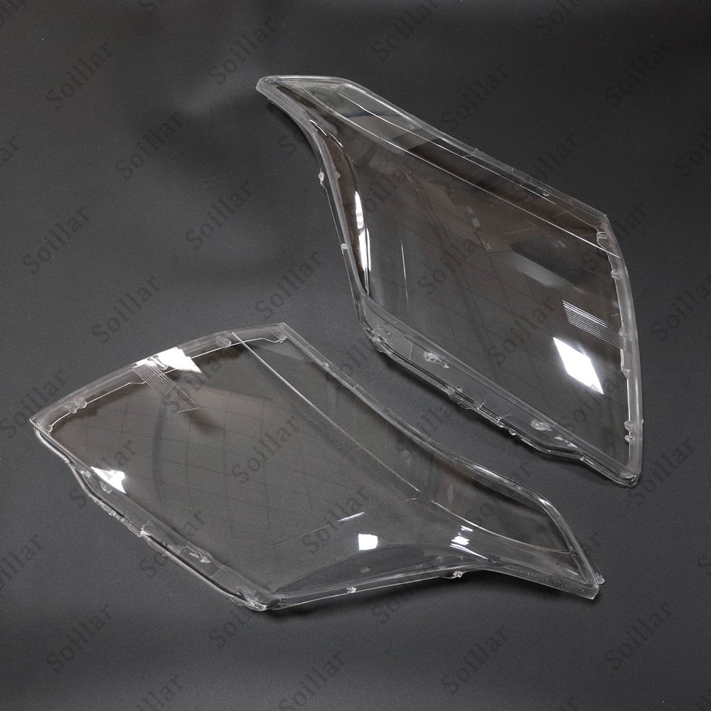 For Cadillac SRX 2010-2015 Left+Right Side Headlight Headlamp Clear Lens Cover