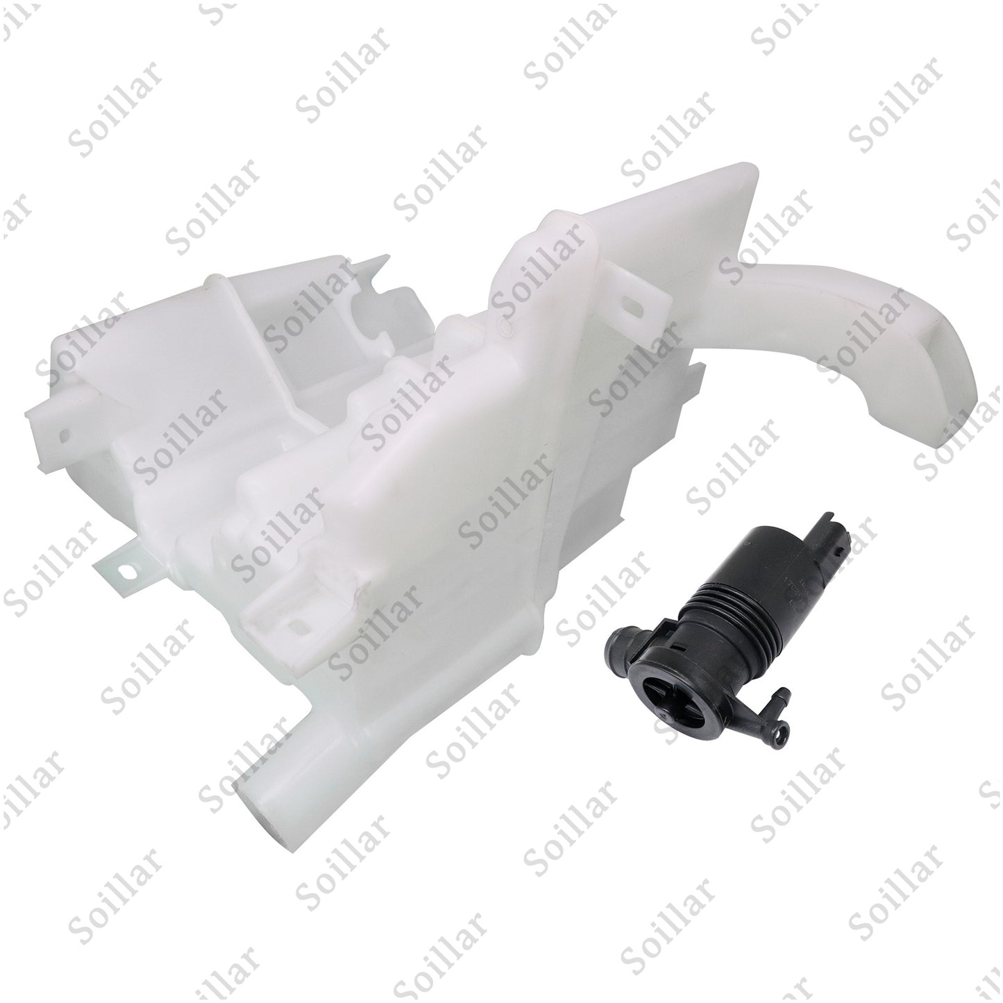 For 2014-2022 Infiniti Q50 Q60 Washer Reservoir Windshield Wiper Tank With Motor