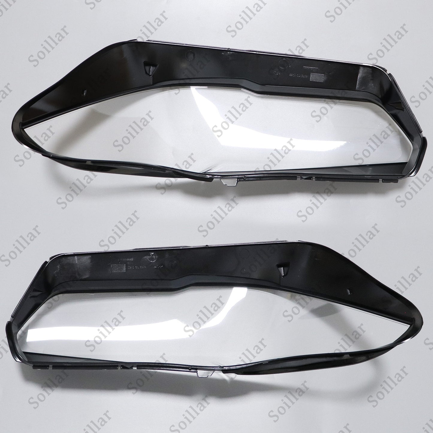Pair Headlight Lens Headlamp Cover For BMW X5 X6 G05 G06 2018-2021 Left & Right