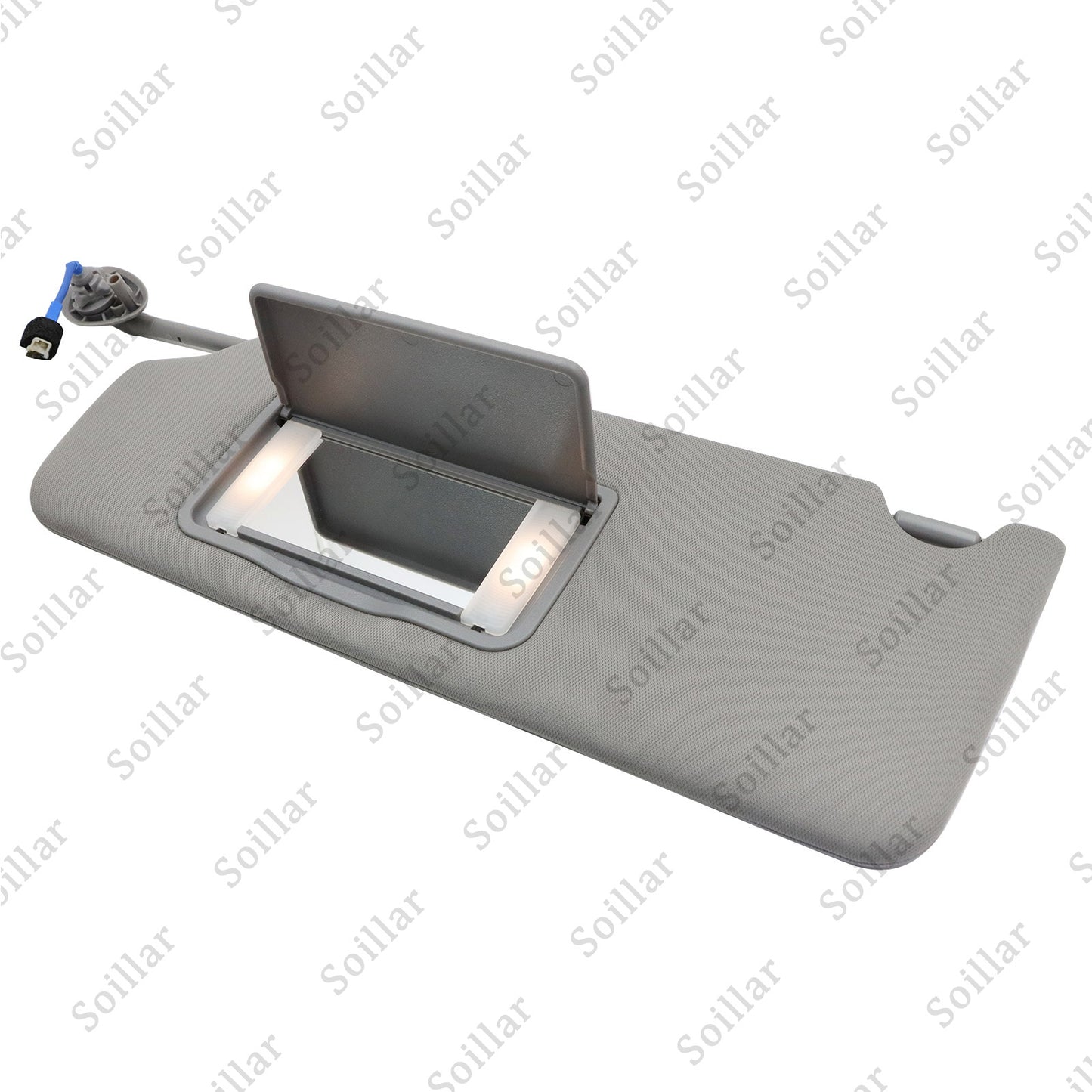 Left Driver Side Sun Visor w/ Light 83280SZAA01ZA For Honda Pilot 2009-2015