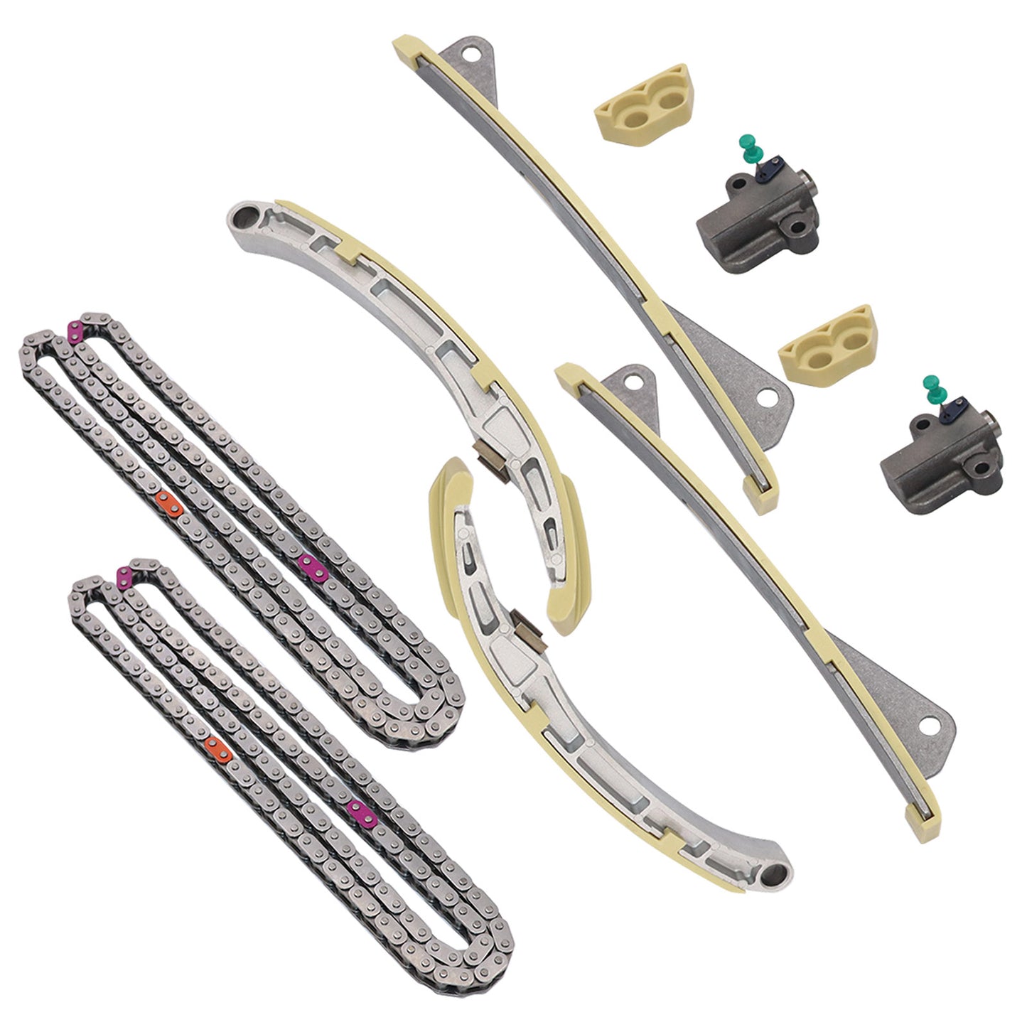Timing Chain Set For Hyundai Kia Santa Fe Sorento Azera Genes 3.3L 3.8L