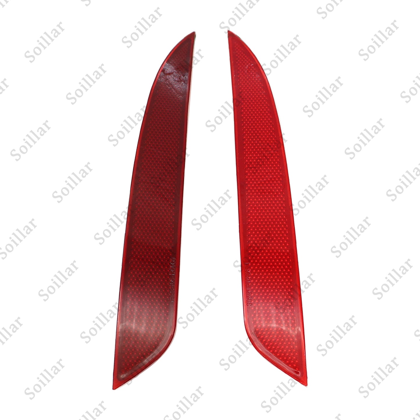 Pair Bumper Reflector For Kia Optima 2016-2018 Set of 2 Rear Left and Right