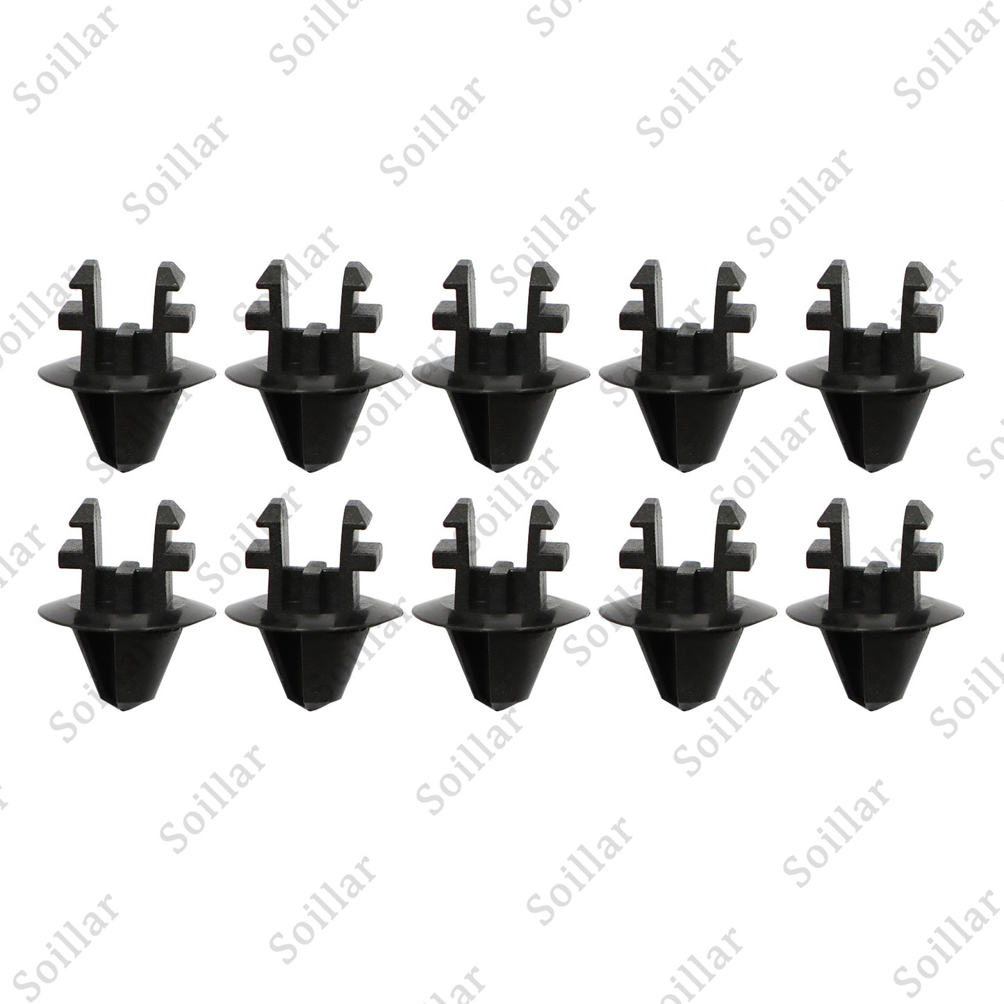 10Pcs Cowl Panel Grille Retainer Clips W708771-S300 For Ford F-150 Super Duty