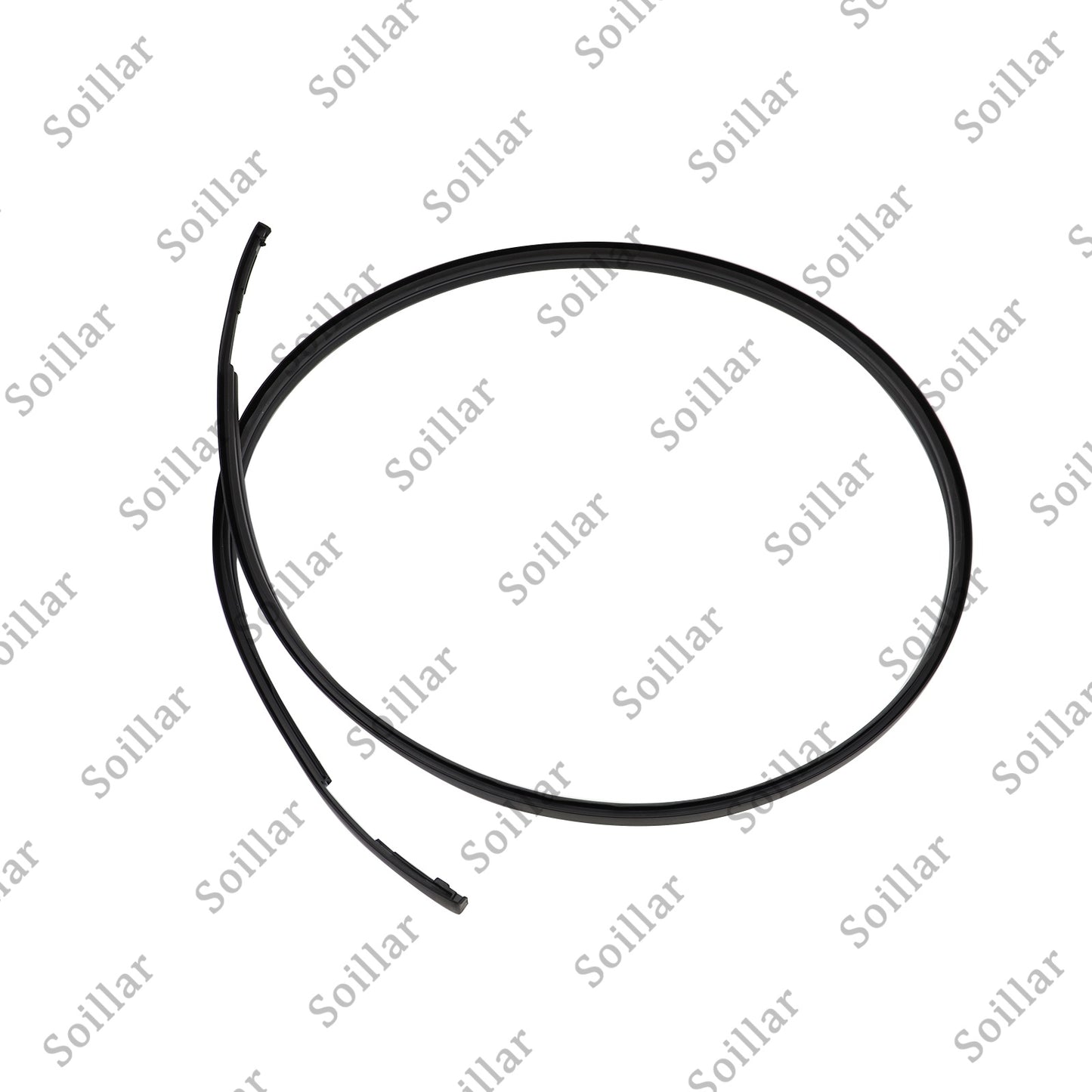 Black High Quality Roof Trim Molding Kit Fit for 06-2016 Toyota Yaris Hatchback