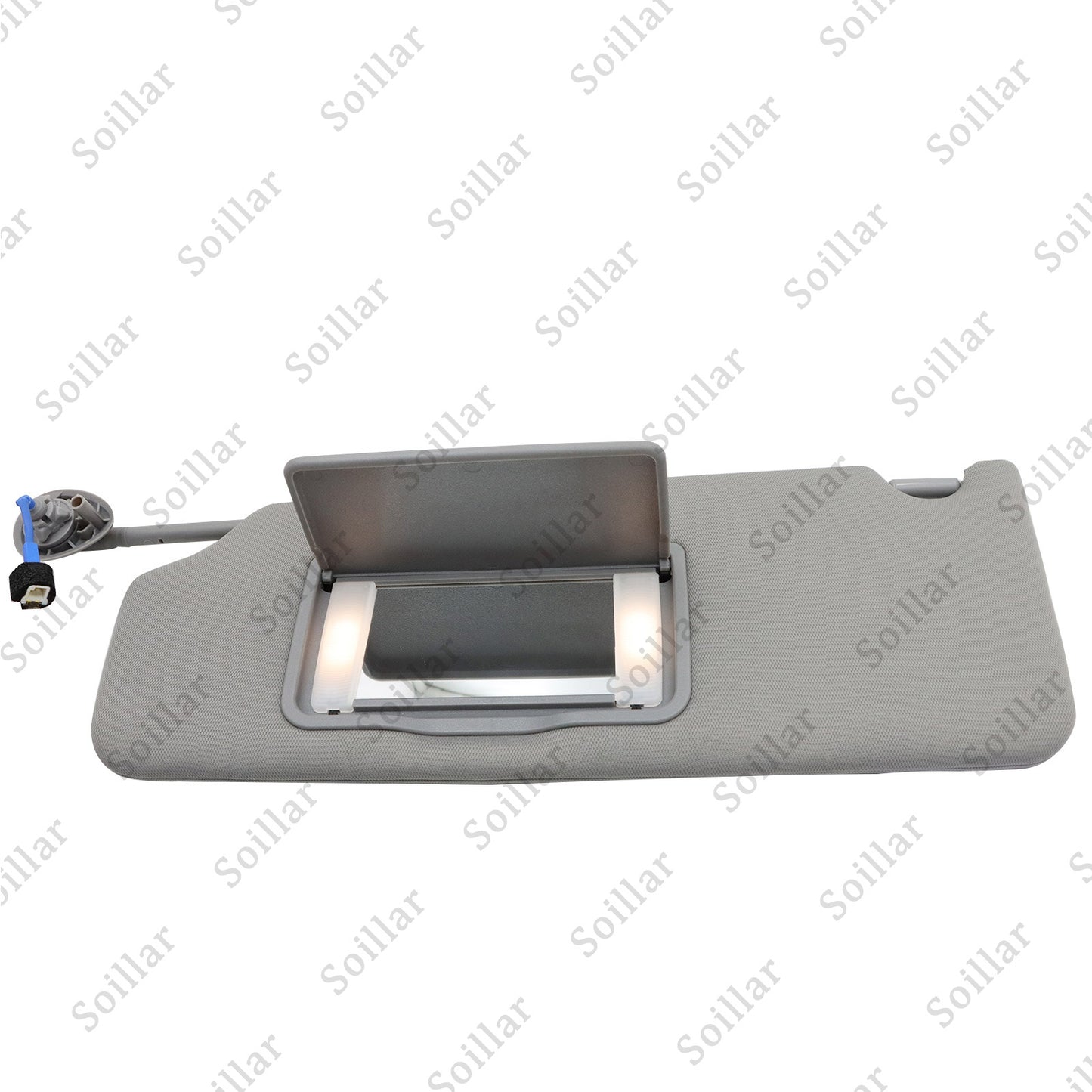 Left Driver Side Sun Visor w/ Light 83280SZAA01ZA For Honda Pilot 2009-2015