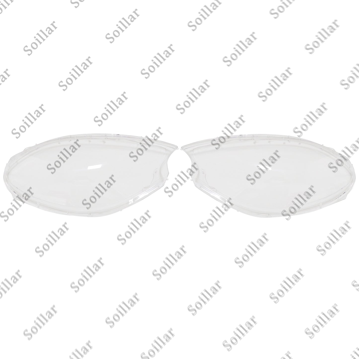For 2014-2018 Porsche Macan Headlight Shell Lamp Shade Lens Cover Left & Right