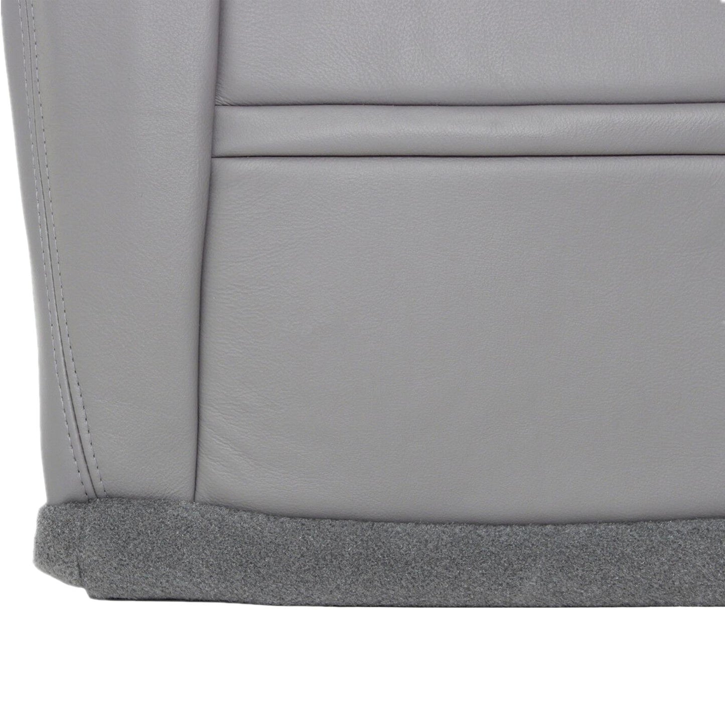 Fits 2000 2001 Ford Excursion Limited Driver Bottom Replacement Seat Cover Gray