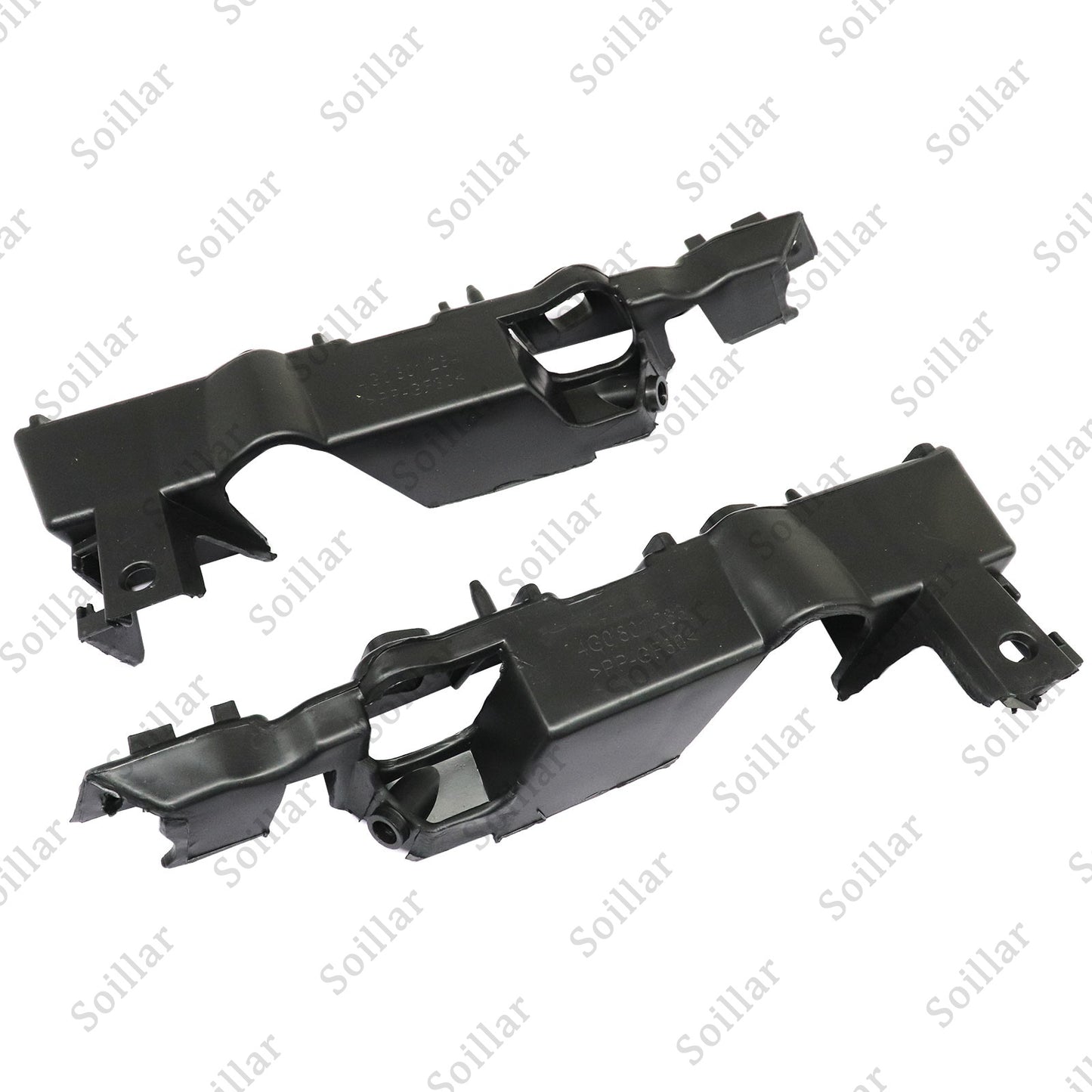 2Pcs for Audi A6 S6 2012-2018 Front Bumper Bracket Driver & Passenger Side