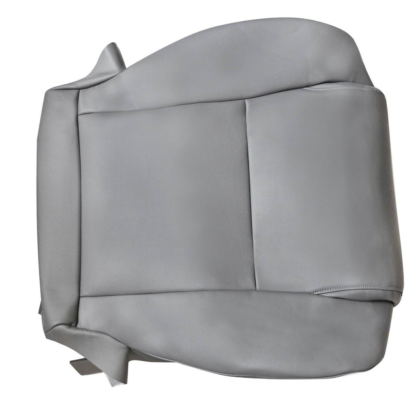For 2007-2013 Toyota Tundra Work Truck Driver Bottom Leather Seat Cover Gray