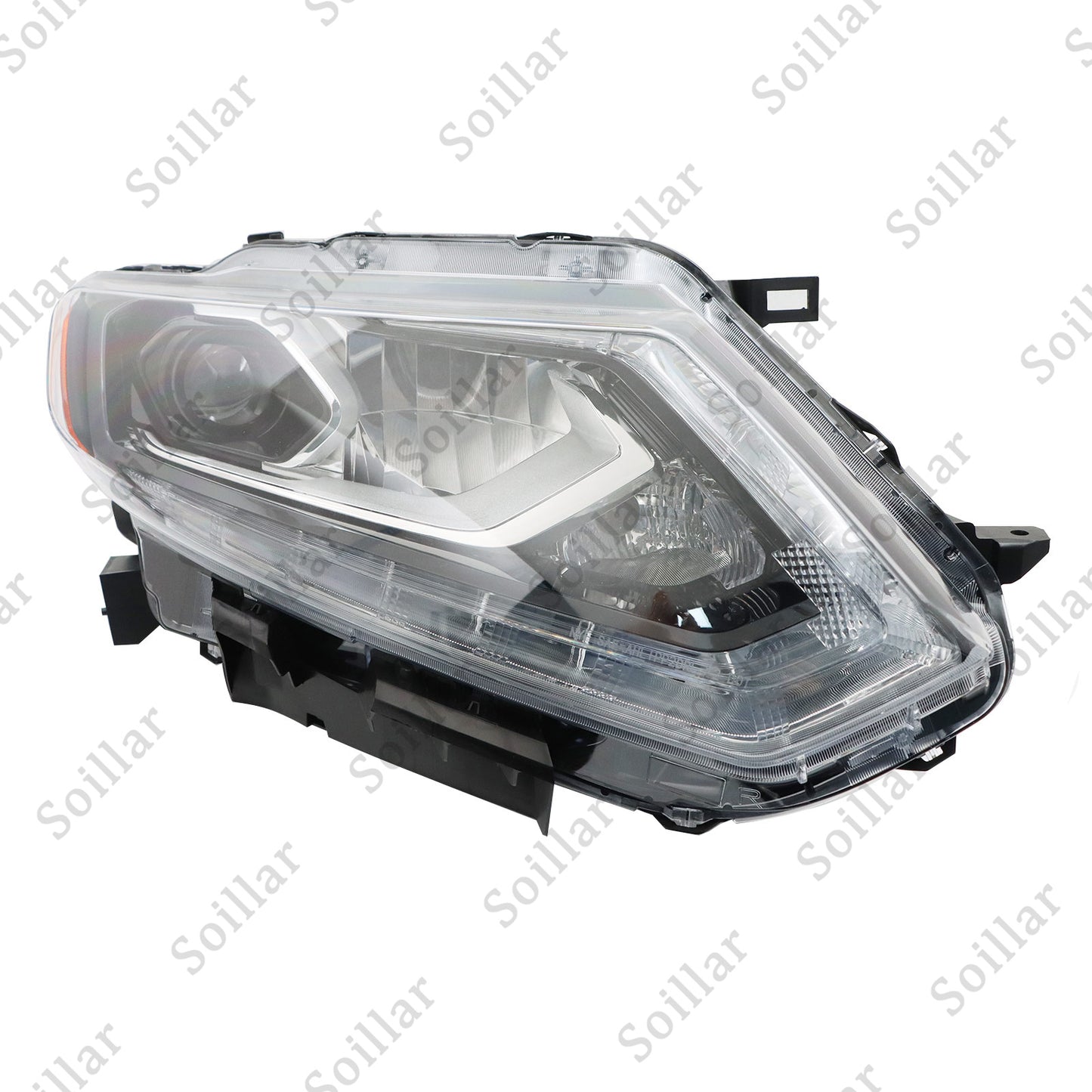 Headlight LED Passenger Side Headlamp Assembly For 2014 2015 2016 Nissan Rogue