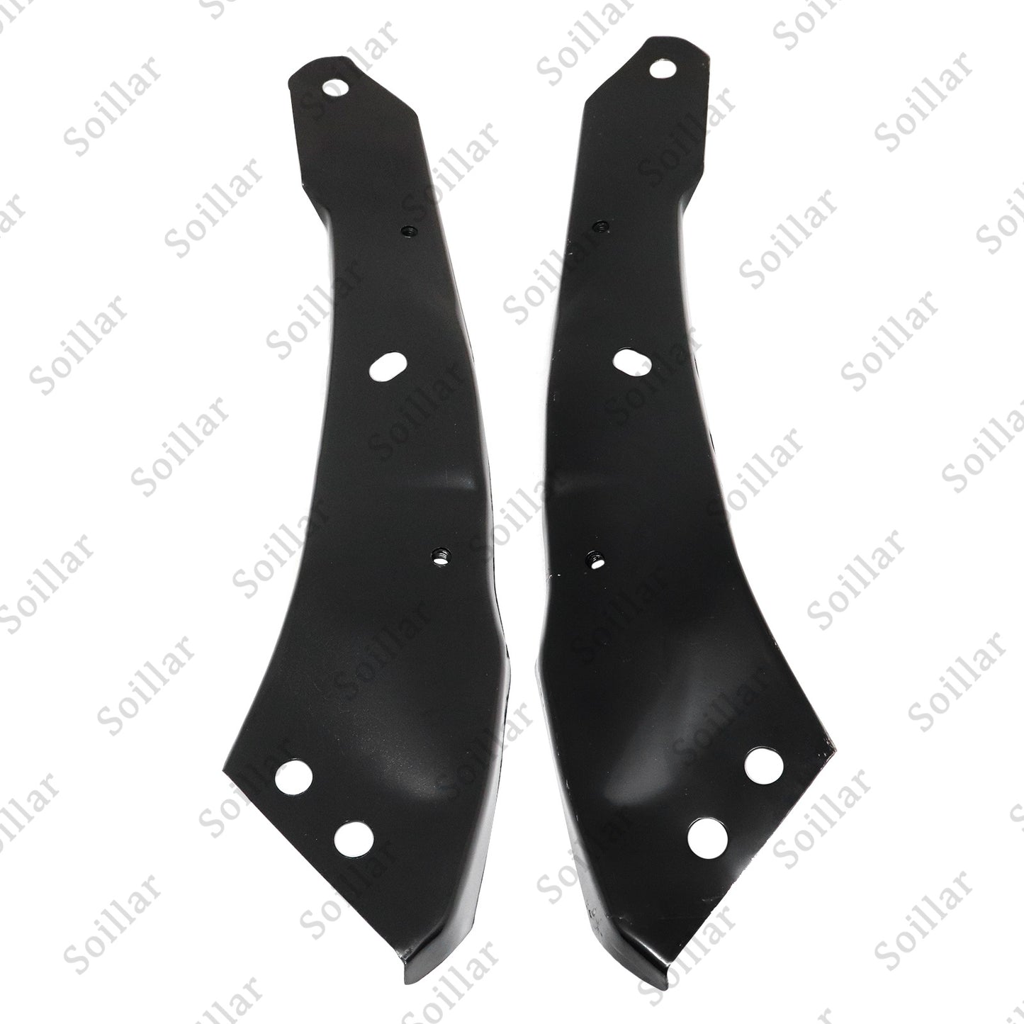 Pair For 2010-2014 VW GTI Golf Jetta Front Bumper Brace Radiator Support Bracket