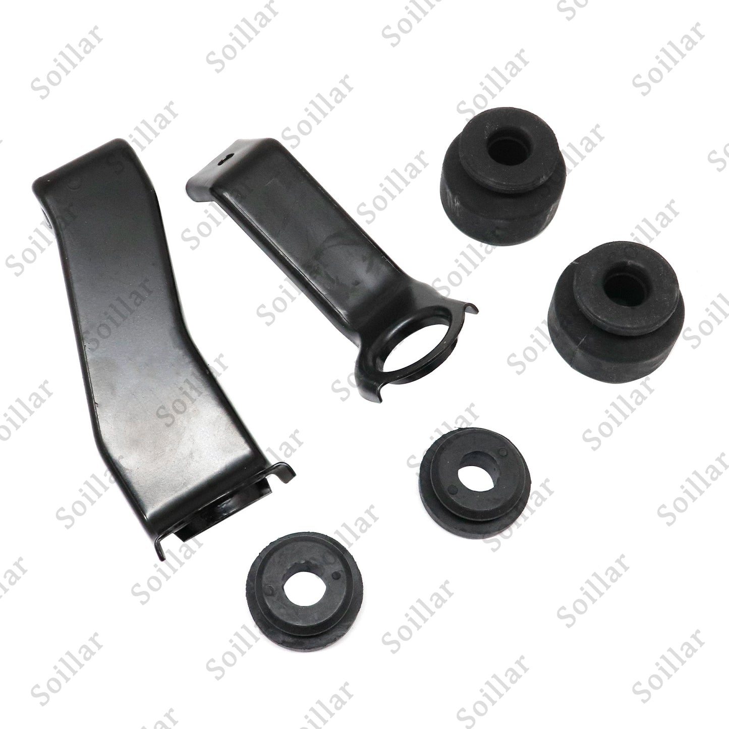 1 Set For Honda Civic 2016-2021 Stay Inter-Cooler Bracket & Bushing Upper Lower