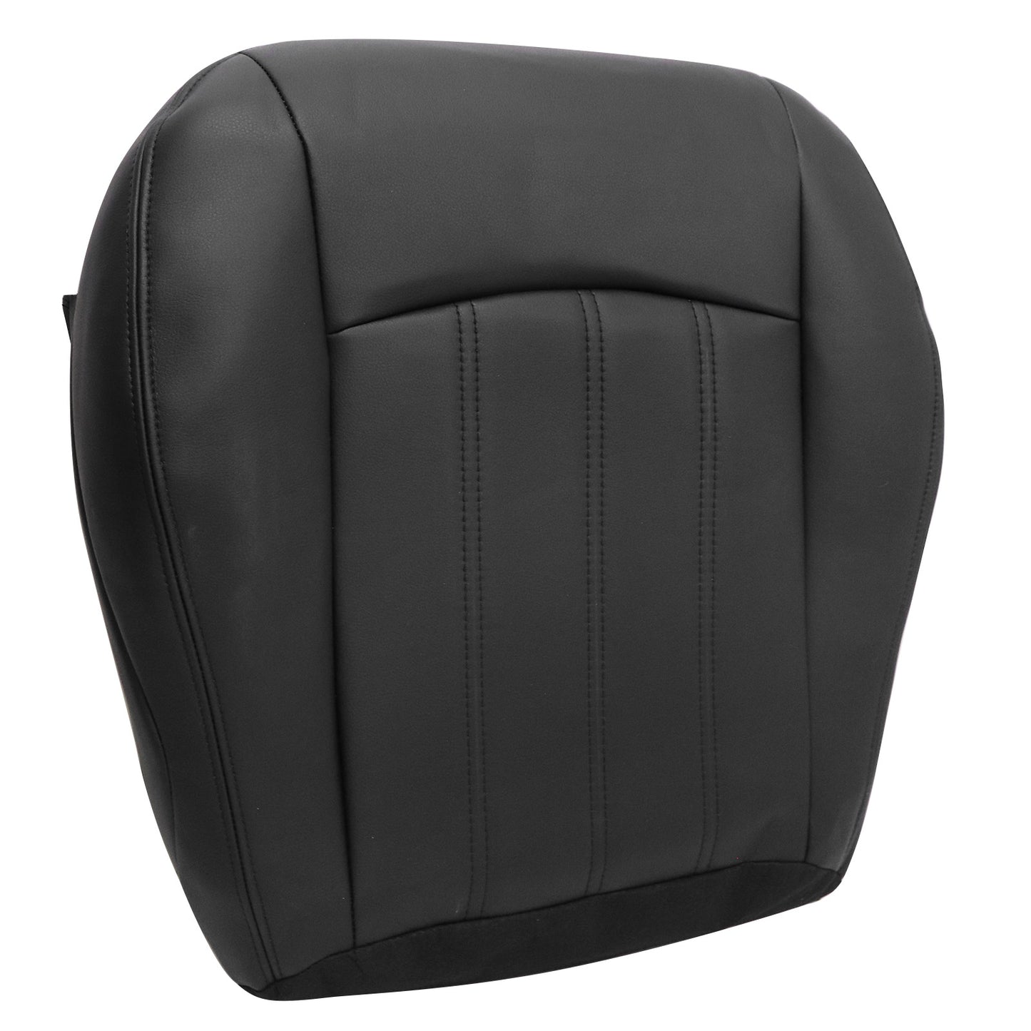 For 2005-2010 Chrysler 300C Driver & Passenger Bottom Seat Cover Black