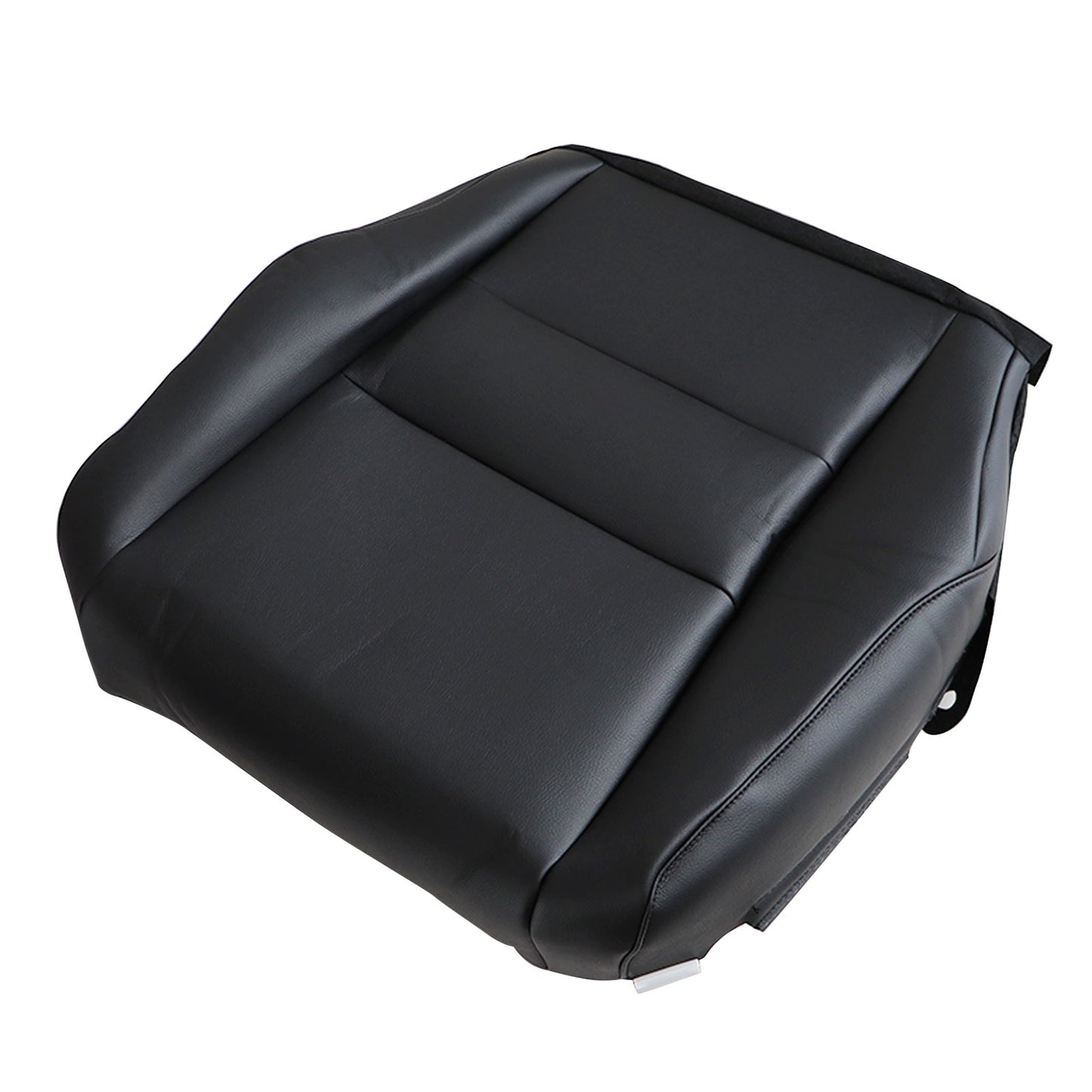 For 2007 -2011 Honda CRV Driver & Passenger Bottom Leather Seat Cover Black