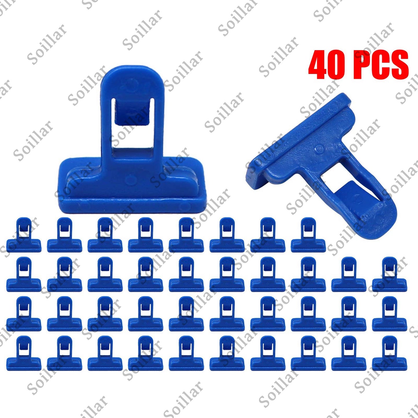 40Pack Bumper Moulding Clips Retainer Fastener For Toyota Replaces 75392-35200 A
