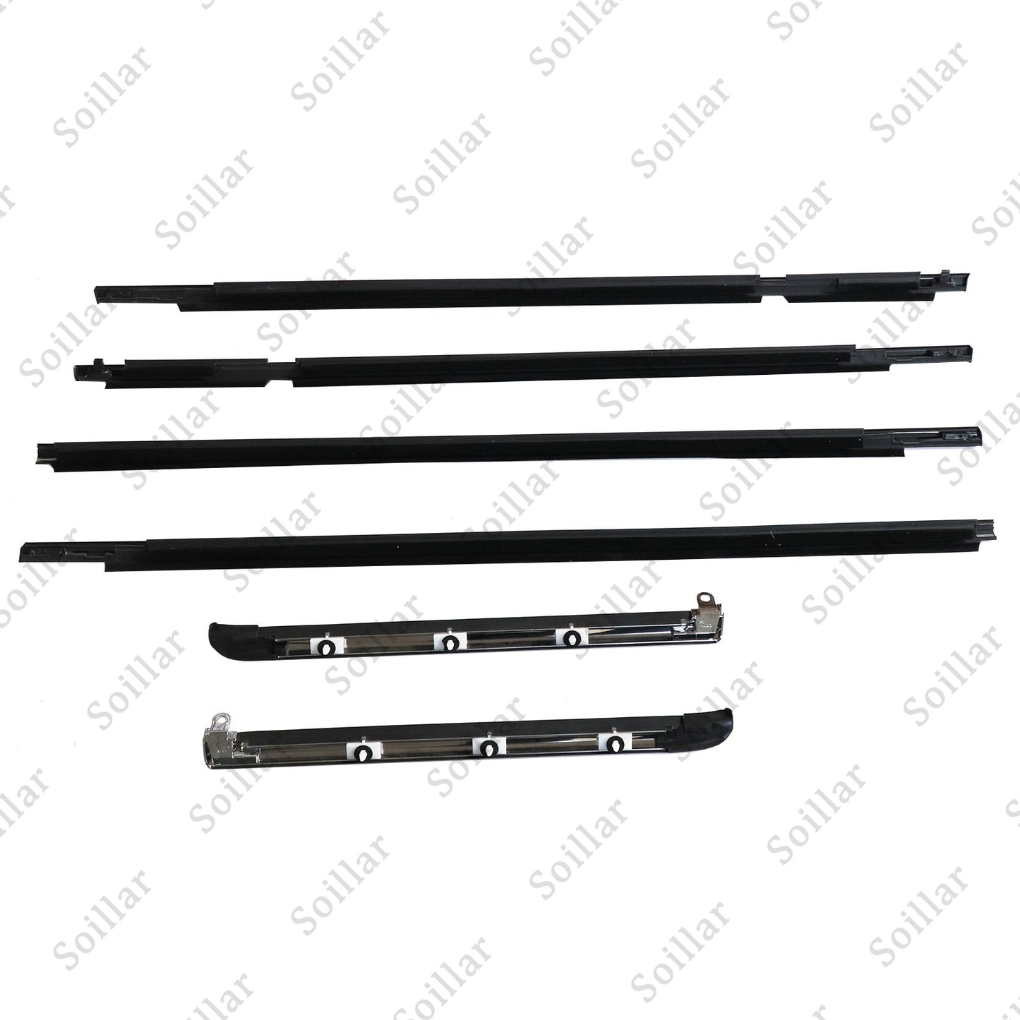 For Toyota Land Cruiser Prado Lexus GX470 03-09 Quarter & Door Belt Moulding SET
