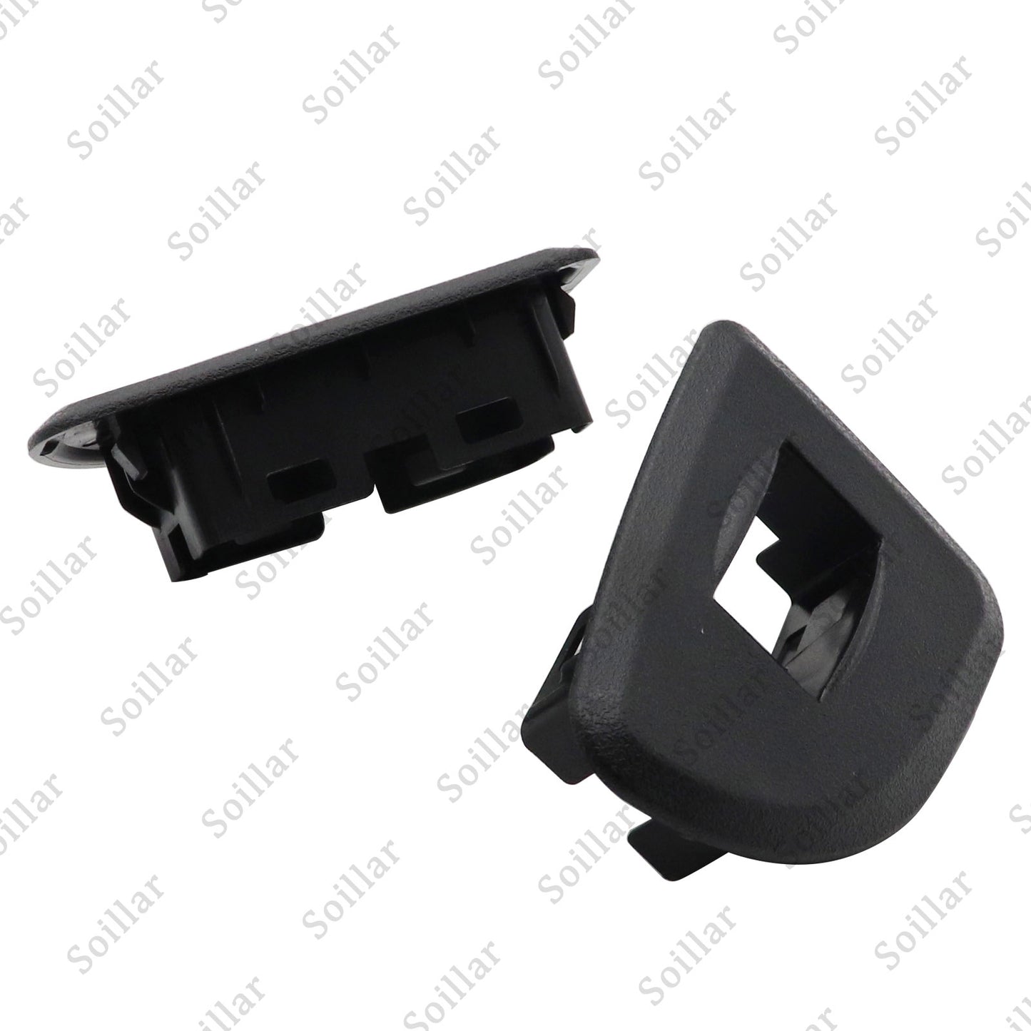 For 09-13 Chevy Silverado Sierra Extended Cab Rear Window Switch Bezels Covers