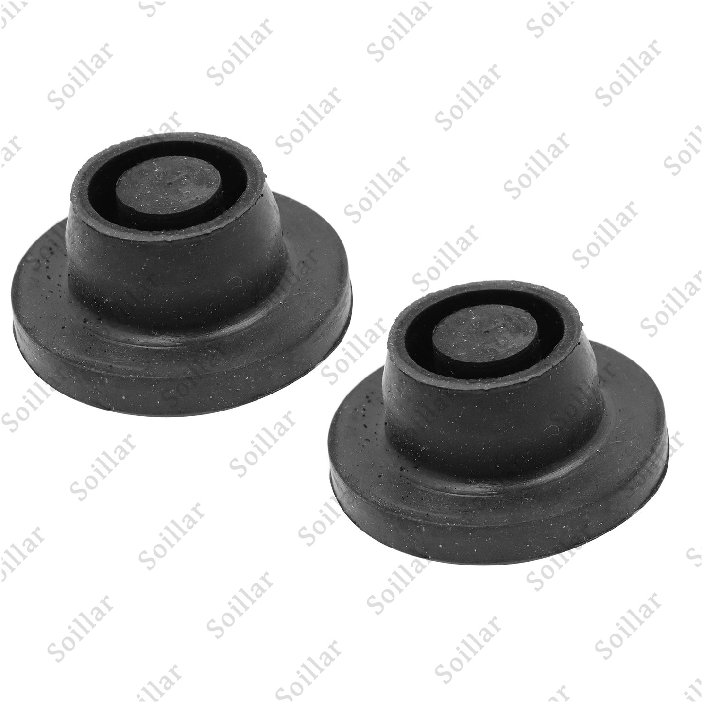 Piece of 2 Upper Rubber Bushing Radiator Mount fits for Toyota Camry 2007-2017