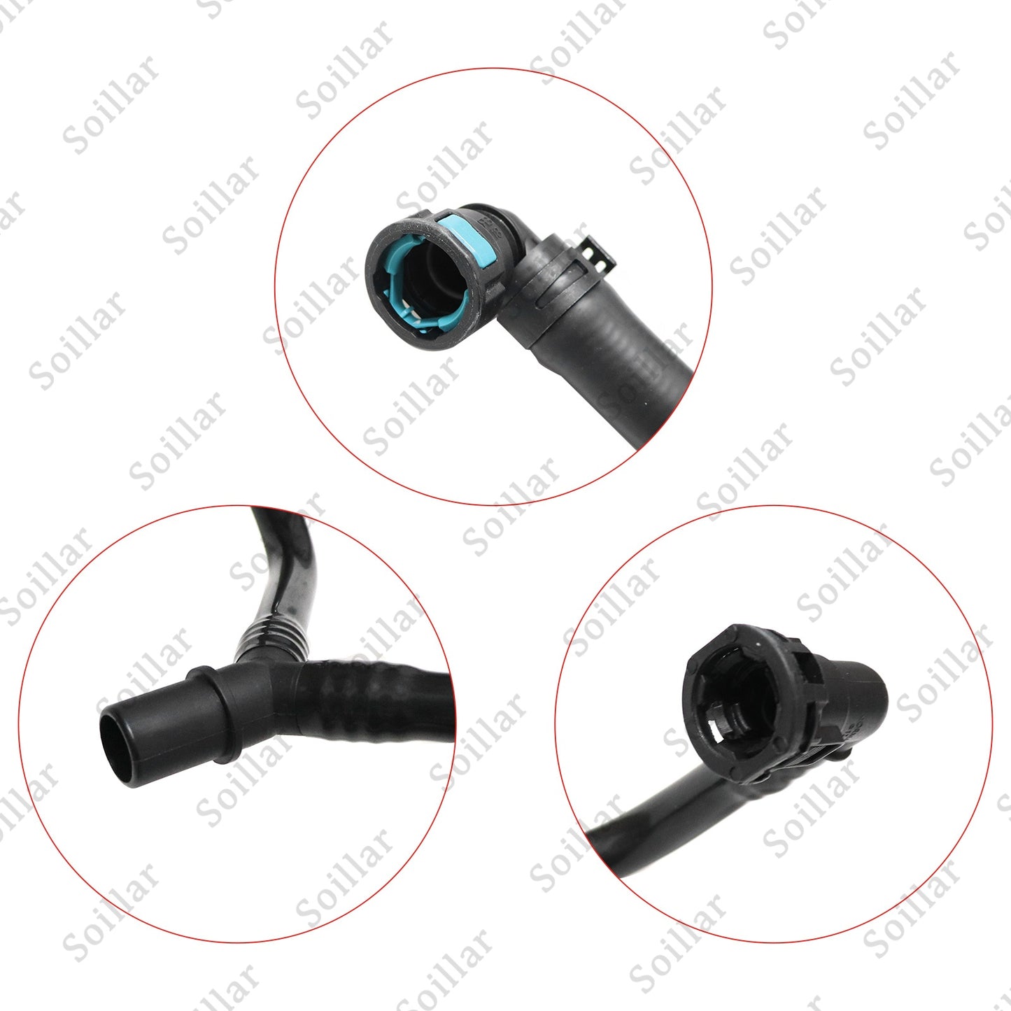 LR034637 Coolant Pipe Upper Supercharger Hose For Land Rover Range Rover Sport