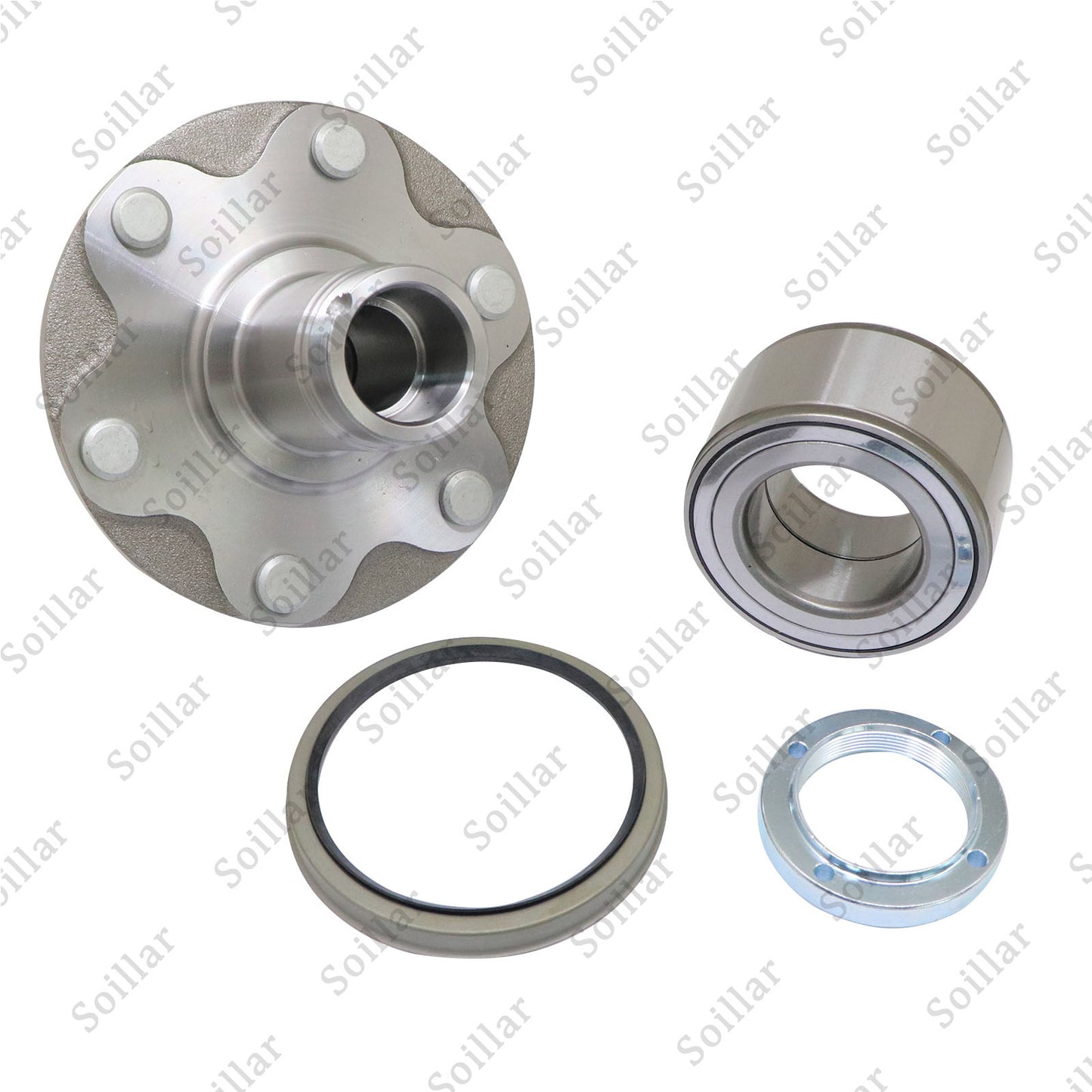 New Front Wheel Hub Bearing Kit w/ Seal Fit 4Runner Sequoia Tundra Tacoma 2WD