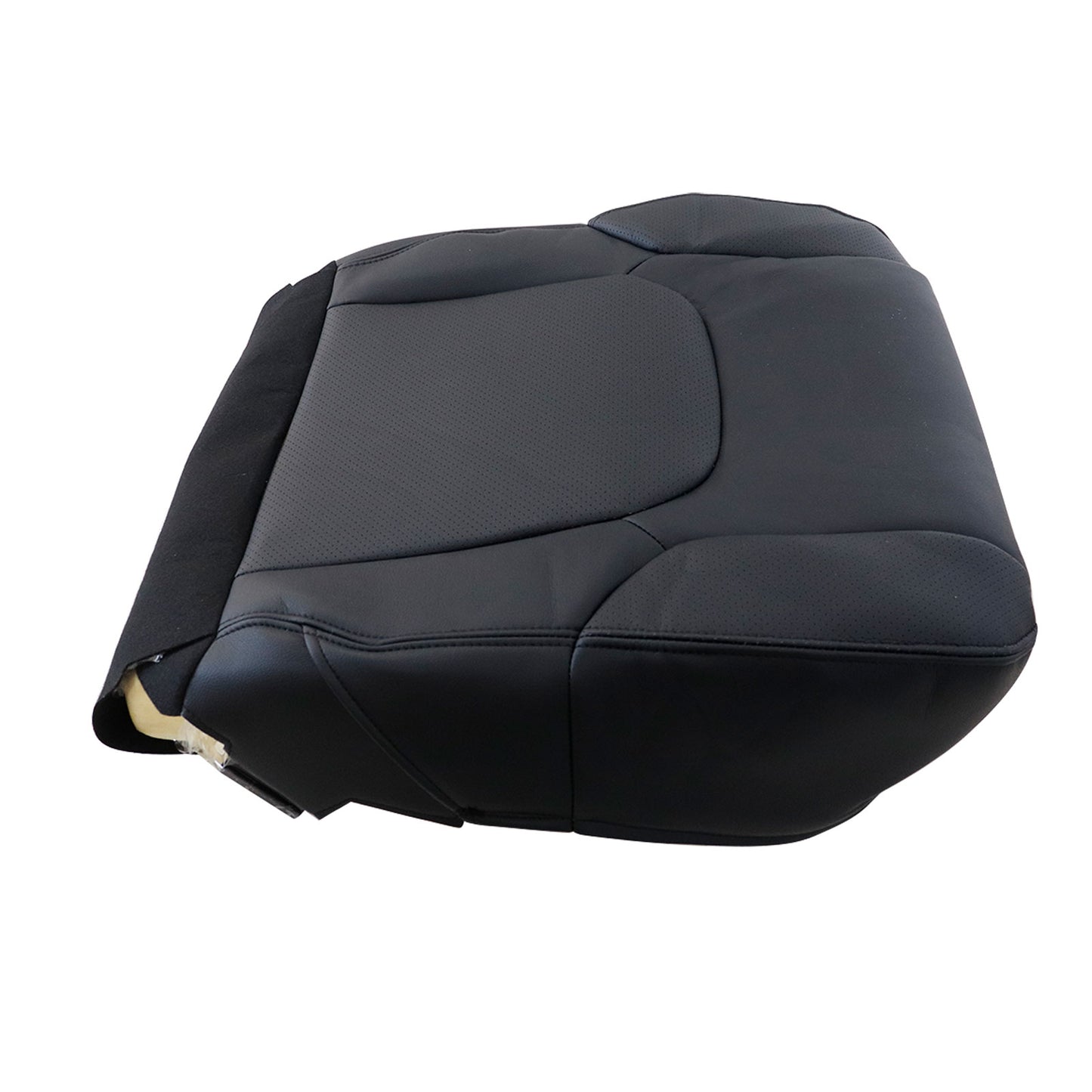 For 2005-2021 Nissan Frontier SL LE Pro-4x S SV Driver & Passenger Bottom Leather Seat Cover Black