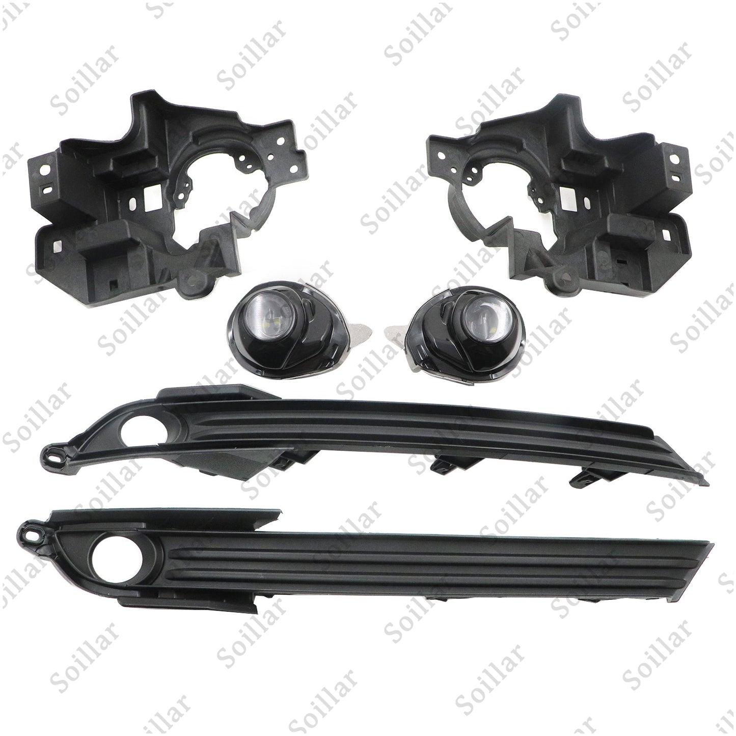Fit Mazda CX-5 2017 2018 2019 2020 2021 LED Clear Fog Lights Kit Left+Right Pair