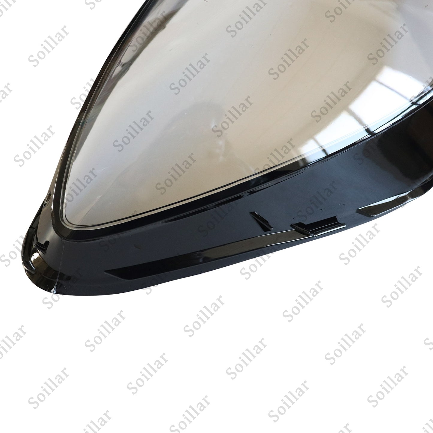 Fit Mercedes-Benz S W222 S450 S63 AMG 2018-20 Pair Headlight Lens Headlamp Cover