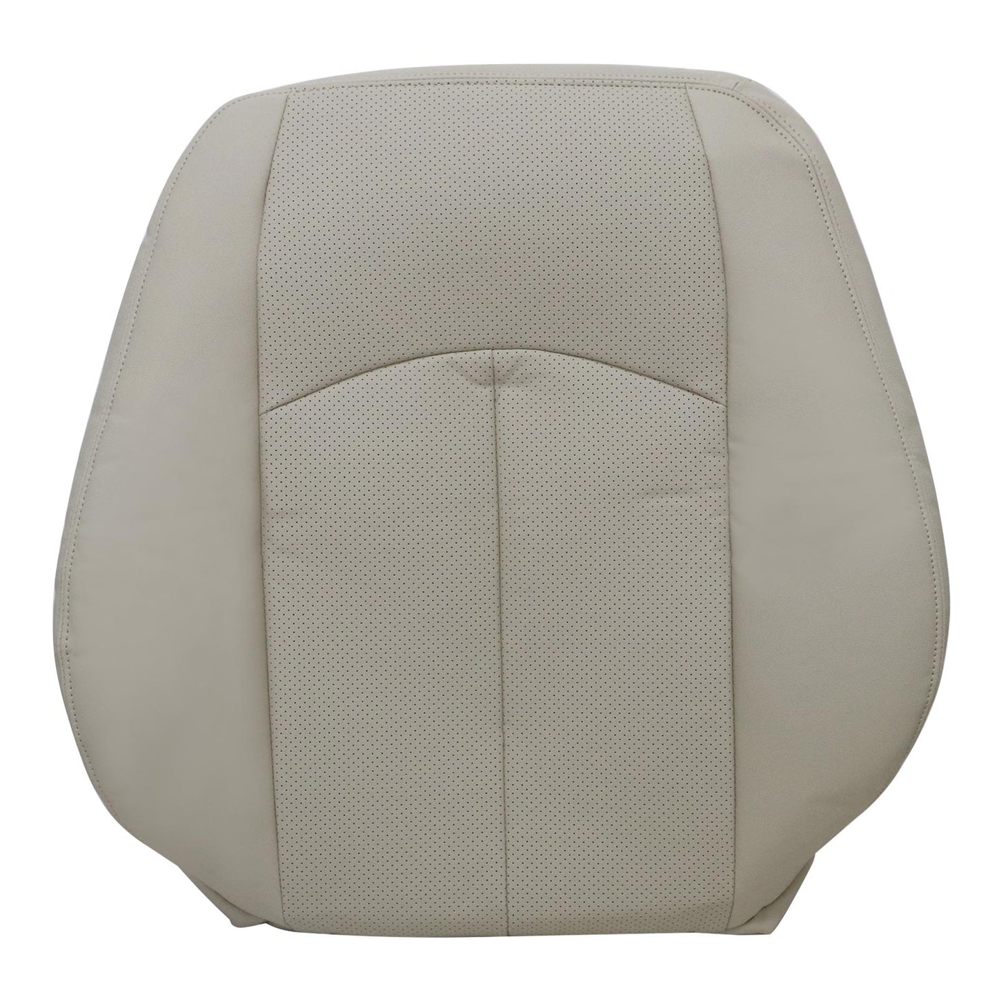 For 2003-2009 Mercedes Benz E63 E280 E300 E320 E350 E500 E550 Driver Bottom & Top PERFORATED Leather Seat Cover Light Tan
