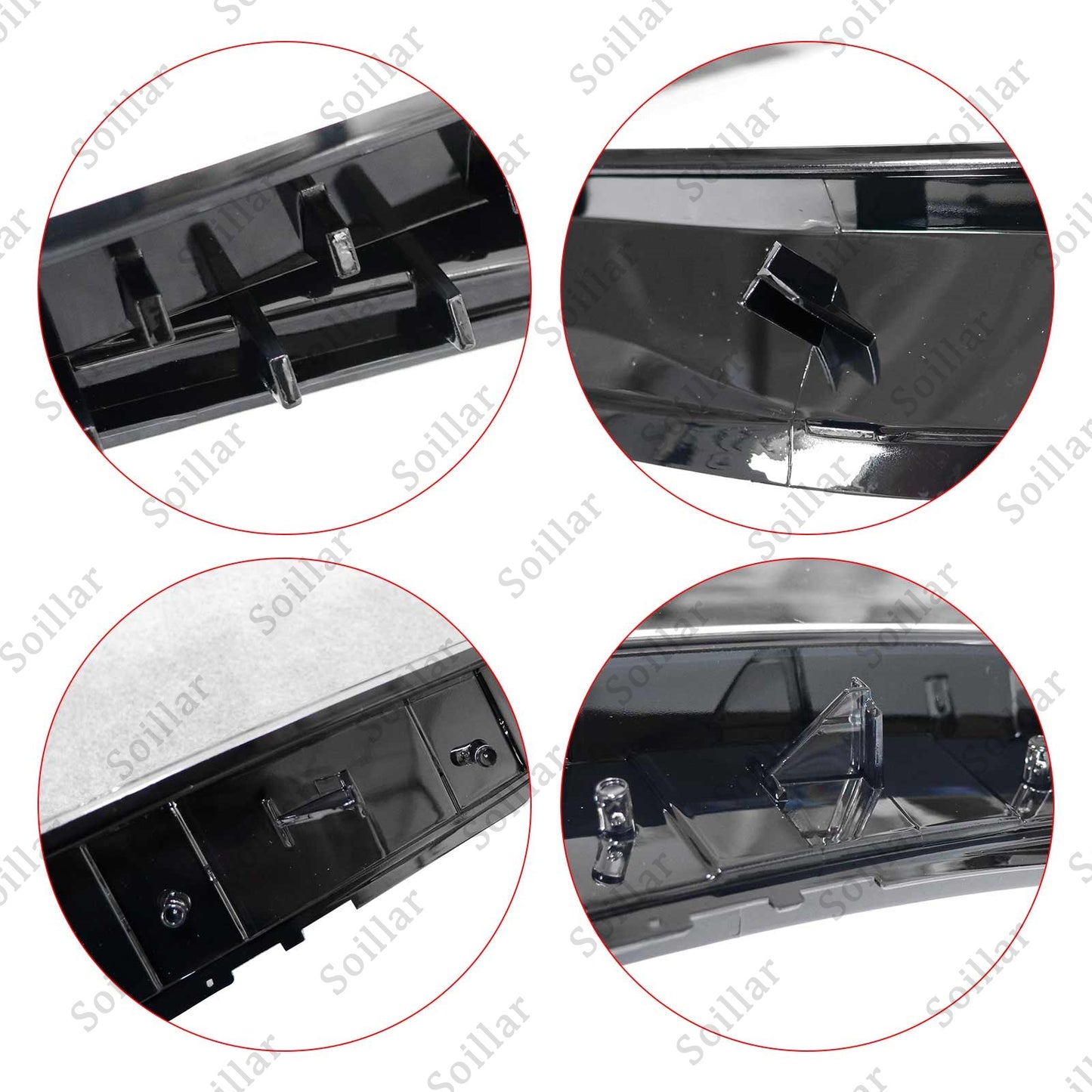 A Pair Headlight Clear Lens Cover For 2016-2019 Mercedes-Benz W117 CLA250 CLA45