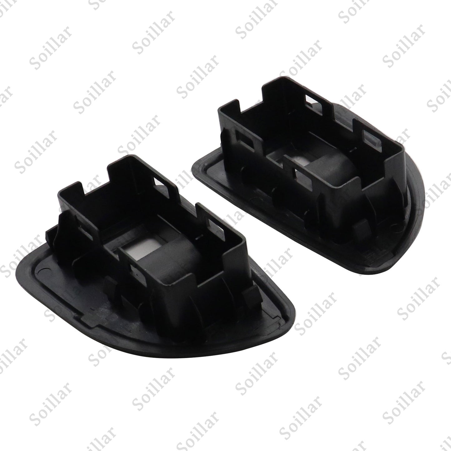 For 09-13 Chevy Silverado Sierra Extended Cab Rear Window Switch Bezels Covers