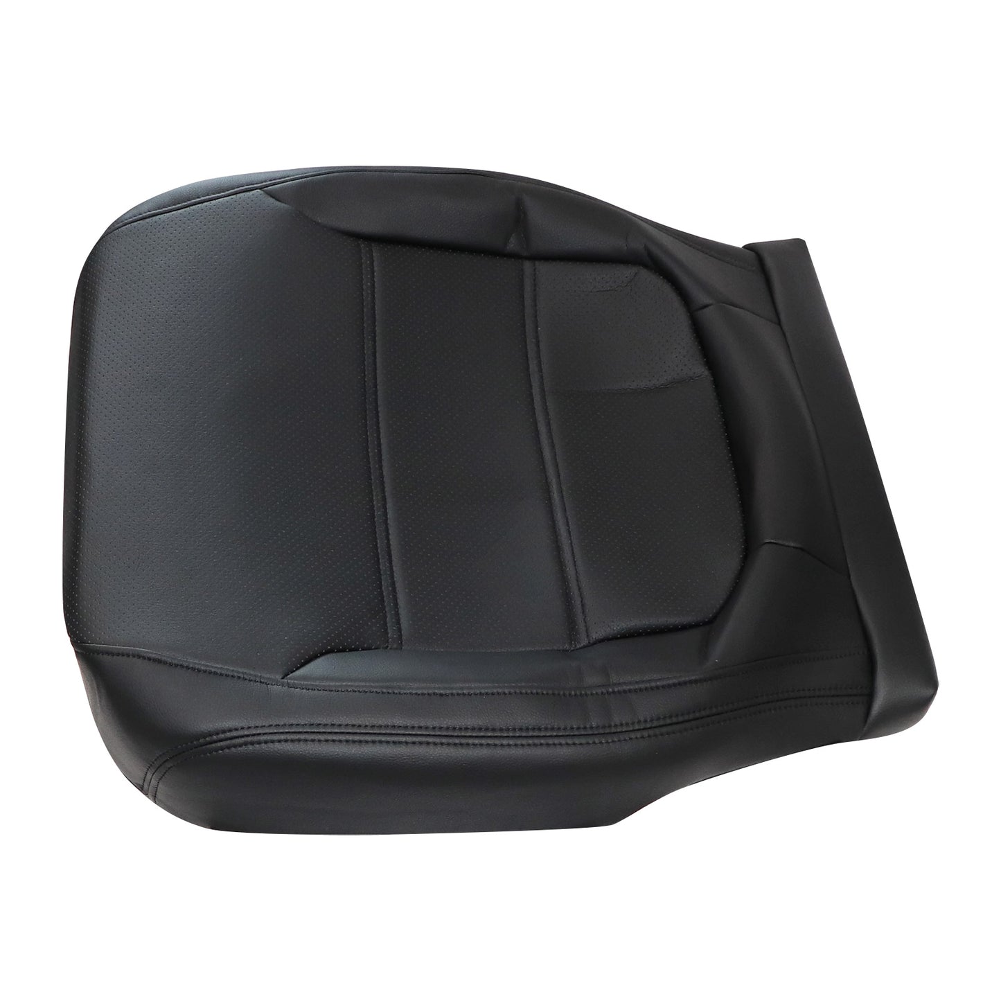 Fit For 2011-2017 Volkswagen Jetta Front Bottom Leather Seat Cover Black
