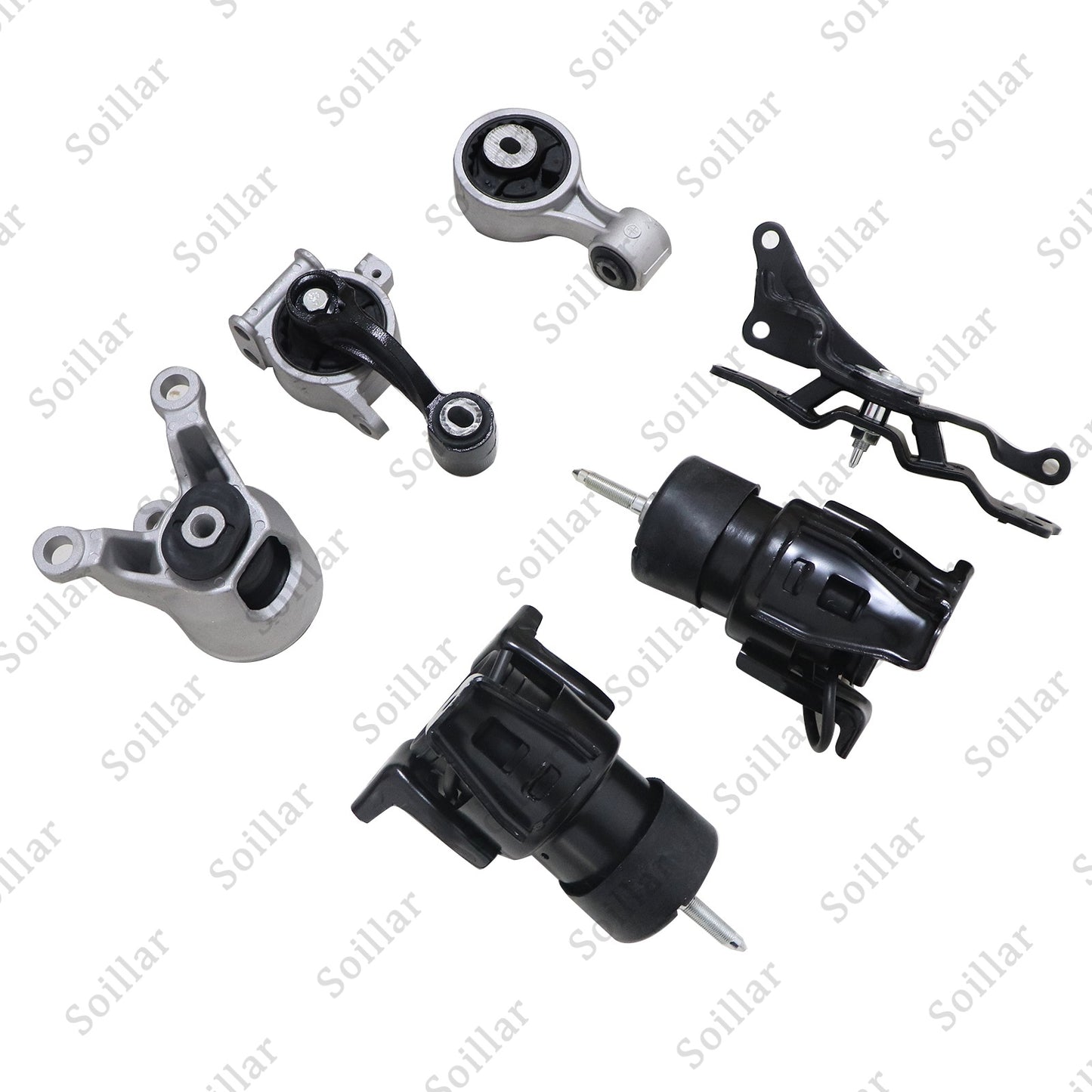 For 2009-2014 Nissan Maxima 3.5L Auto Trans 6Pcs Engine Motor & Trans Mount Set