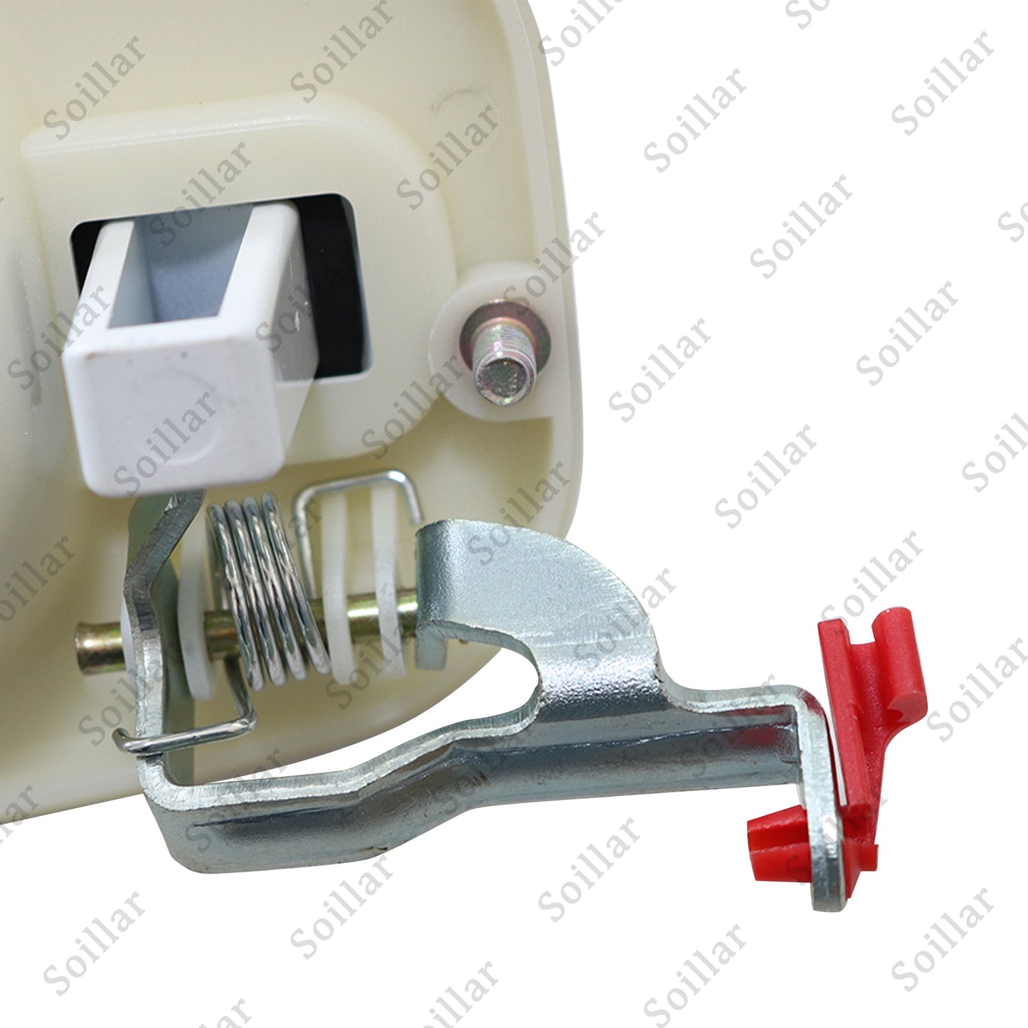 DOOR HANDLE SET 4 White For Chevy Silverado For GMC Sierra Suburban Yukon 99-06