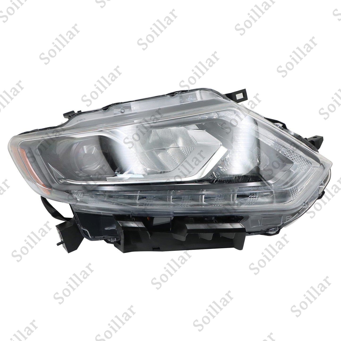 Headlight LED Passenger Side Headlamp Assembly For 2014 2015 2016 Nissan Rogue
