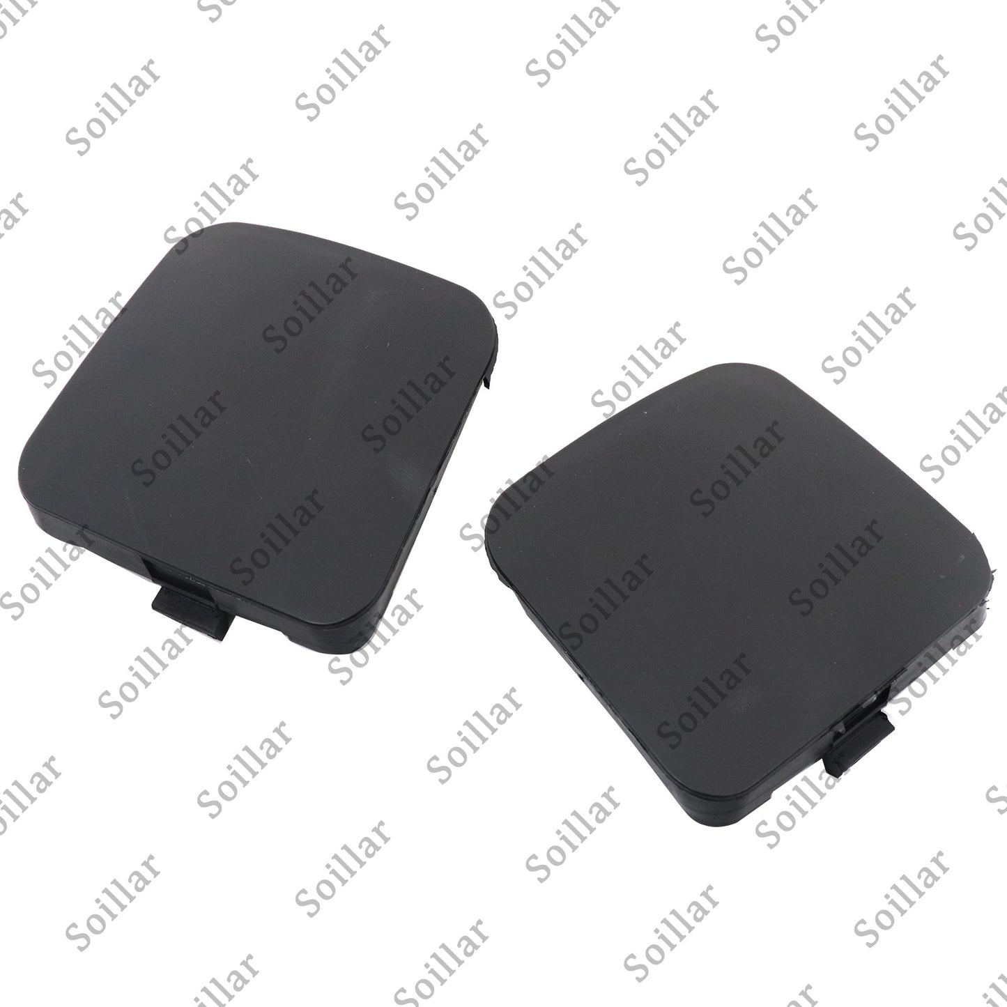 2pcs Tow Hook Covers Front Bumper Right Left Cap For Toyota RAV4 2009-2010 New