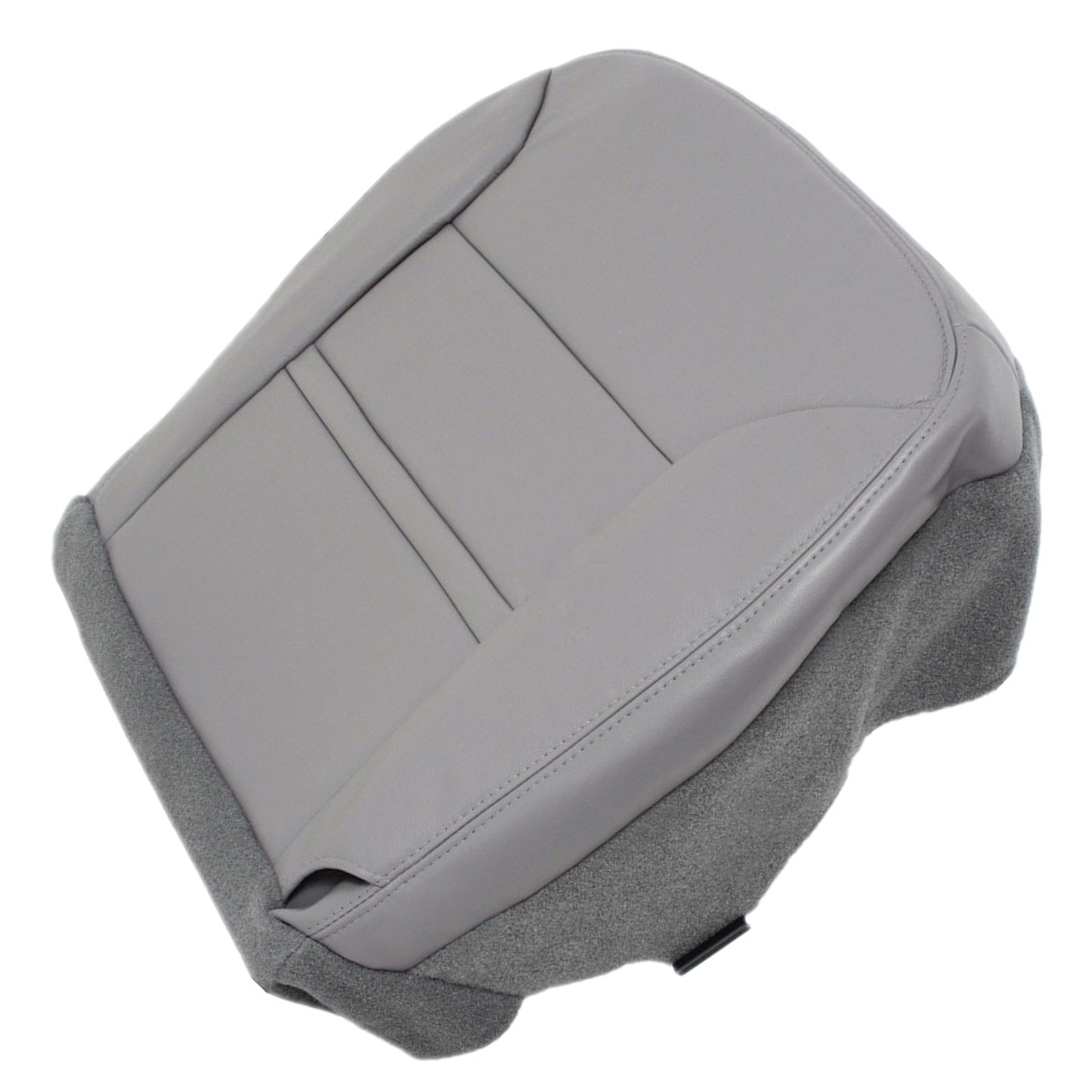 Fits 2000 2001 Ford Excursion Both Driver & Passenger Leather Seat Cover Gray