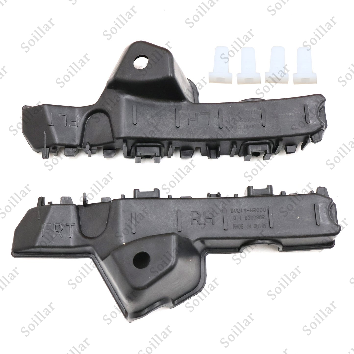 FRONT Bumper Bracket Retainer Upper Right + Left fits Hyundai Accent 2018-2022