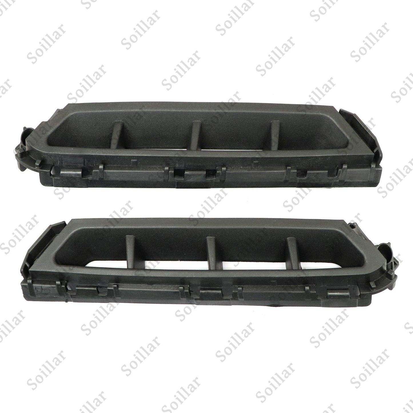 Pair Front Left & Right Bumper Air Curtain Grille Fit 2019-2020 Hyundai Elantra