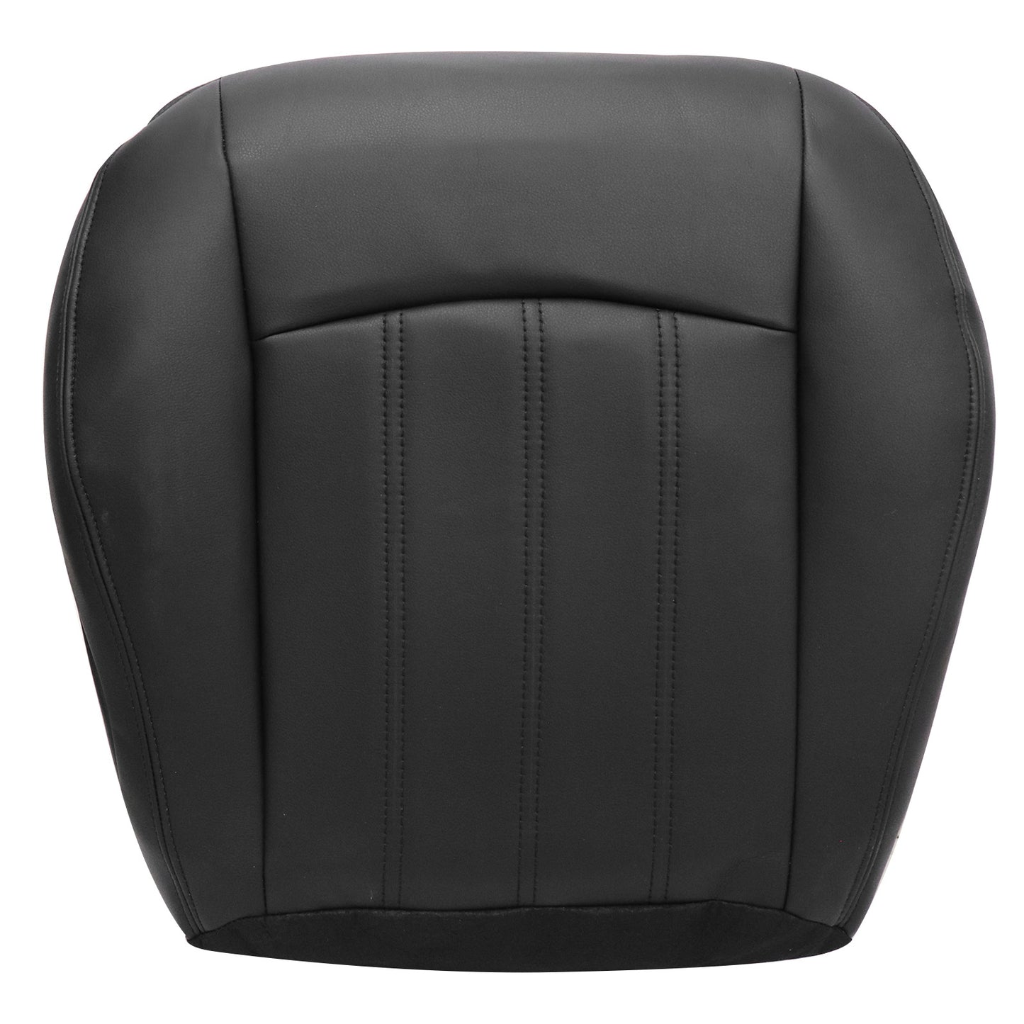 For 2005-2010 Chrysler 300C Driver & Passenger Bottom Seat Cover Black