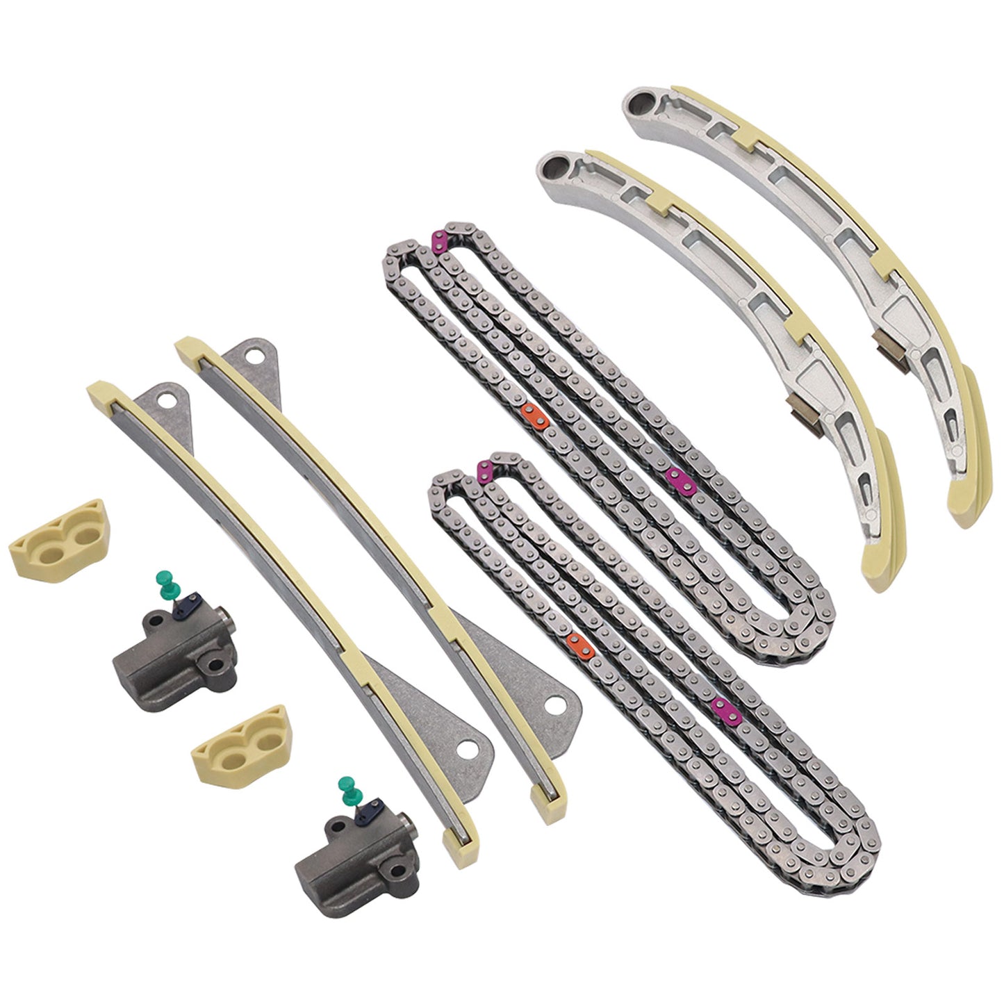 Timing Chain Set For Hyundai Kia Santa Fe Sorento Azera Genes 3.3L 3.8L