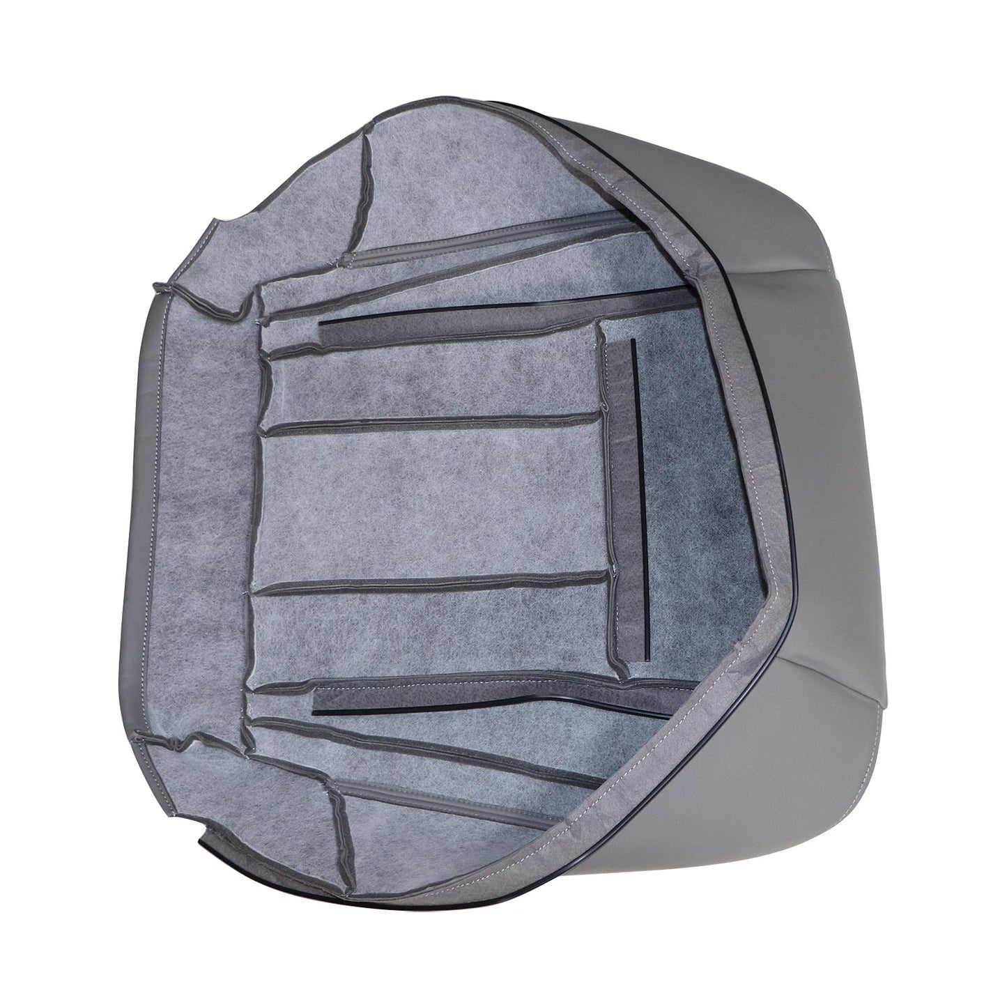 For 1996-2002 Toyota 4Runner Driver & Passenger Bottom Leather Seat Cover Gray