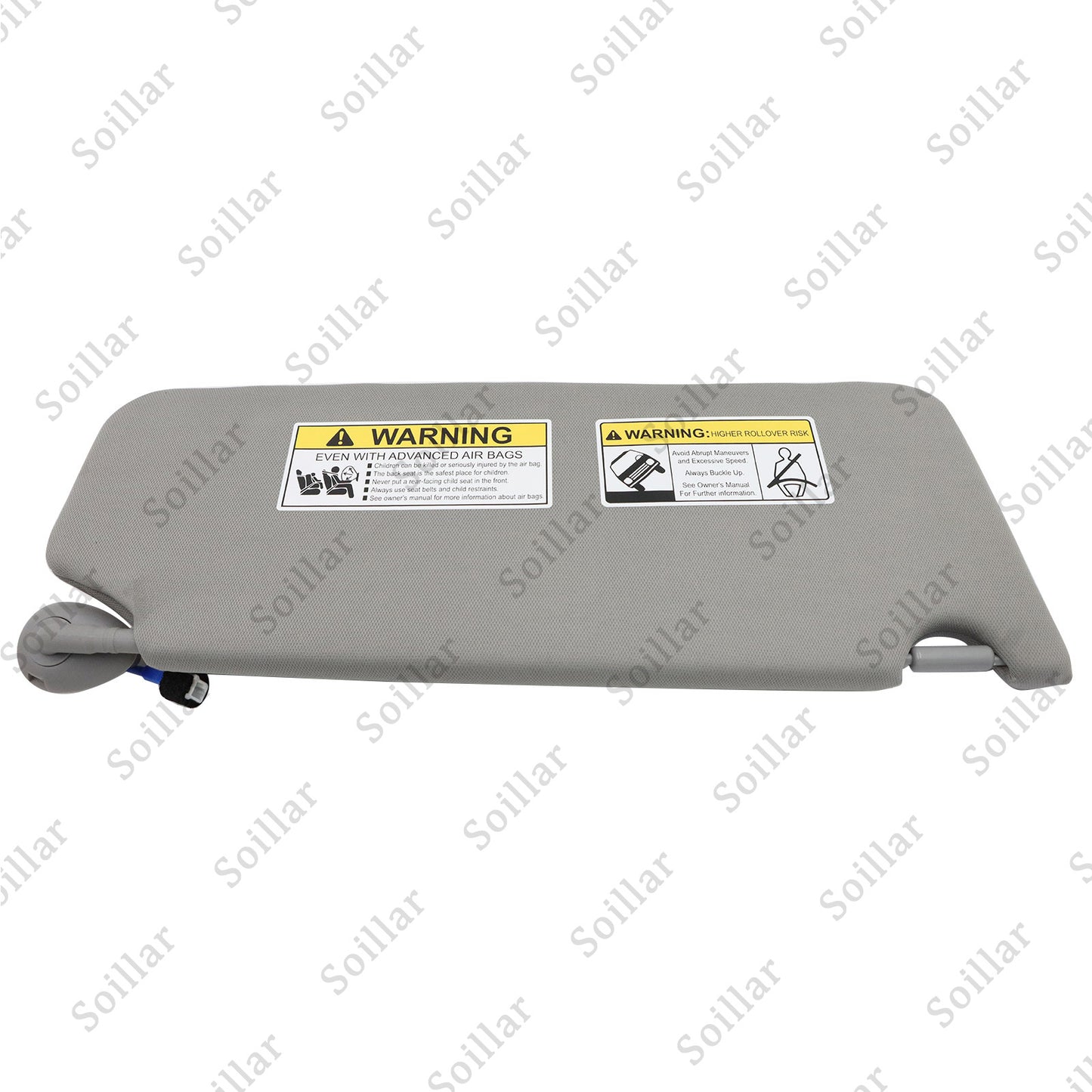 Left Driver Side Sun Visor w/ Light 83280SZAA01ZA For Honda Pilot 2009-2015