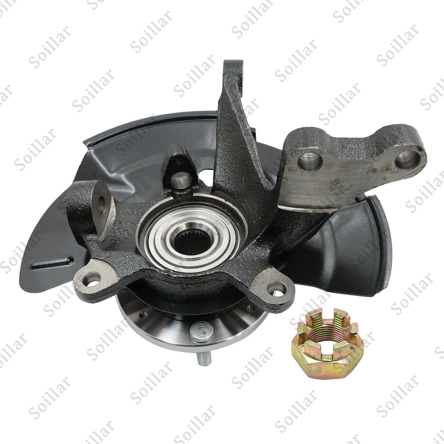 Front Left Driver Steering Knuckle Assembly For Hyundai Elantra 2001-2006 2.0L