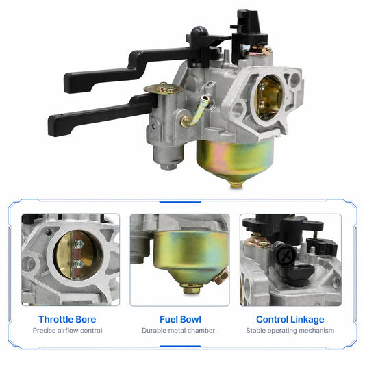 Carburetor Kit For Kohler Command Pro CH395 Motor 9.5HP 277cc Replaces 1785305-S